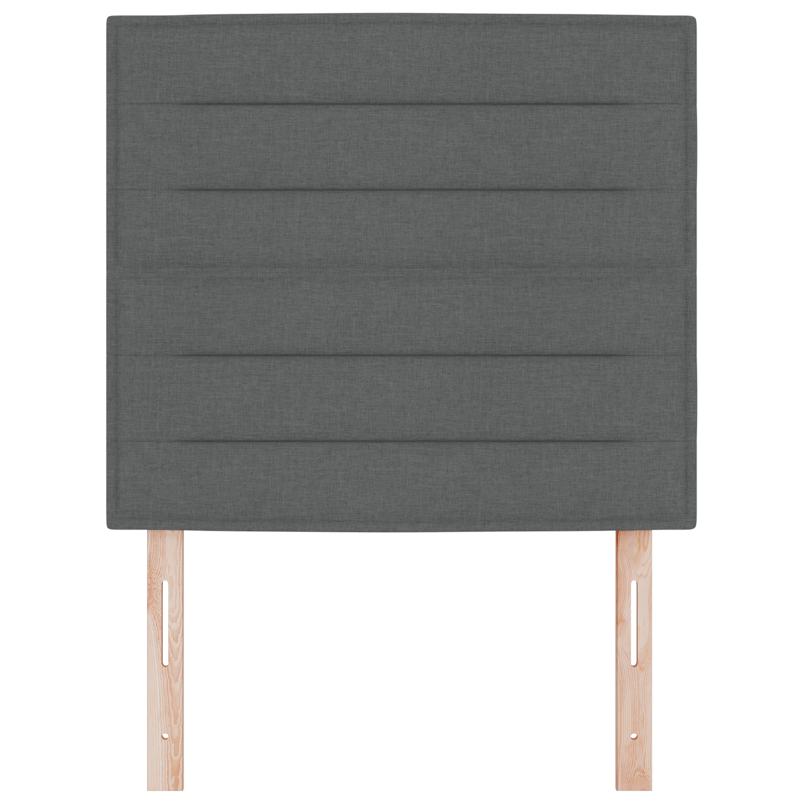 vidaXL Cap de pat LED Design Linii Gri închis 100 cm Țesătură vidaXL Cap de pat LED Design Linii Gri închis 100 cm Țesătură