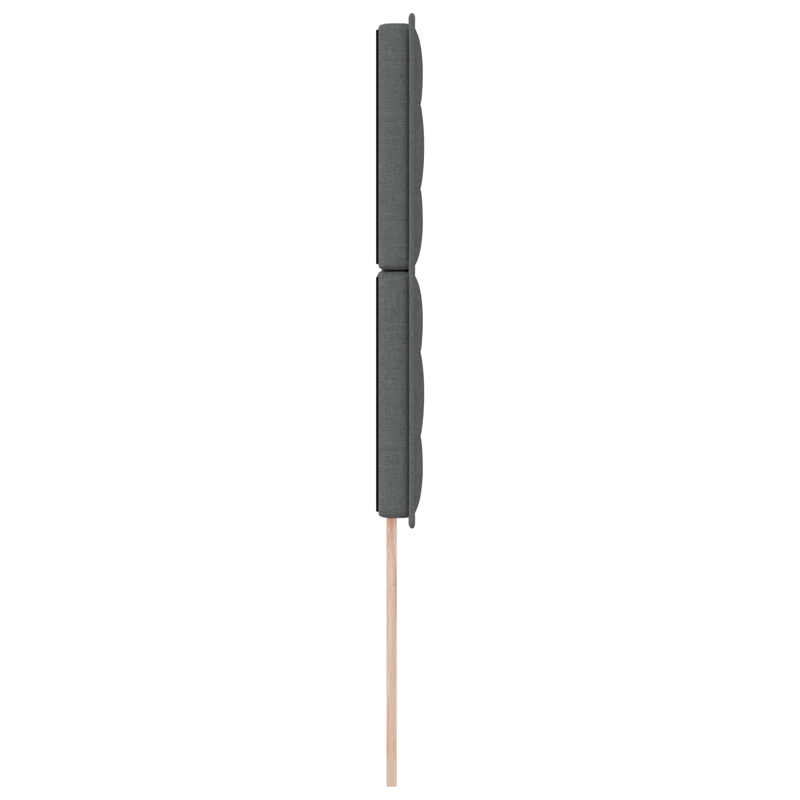 vidaXL Cap de pat LED Design Linii Gri închis 100 cm Țesătură vidaXL Cap de pat LED Design Linii Gri închis 100 cm Țesătură