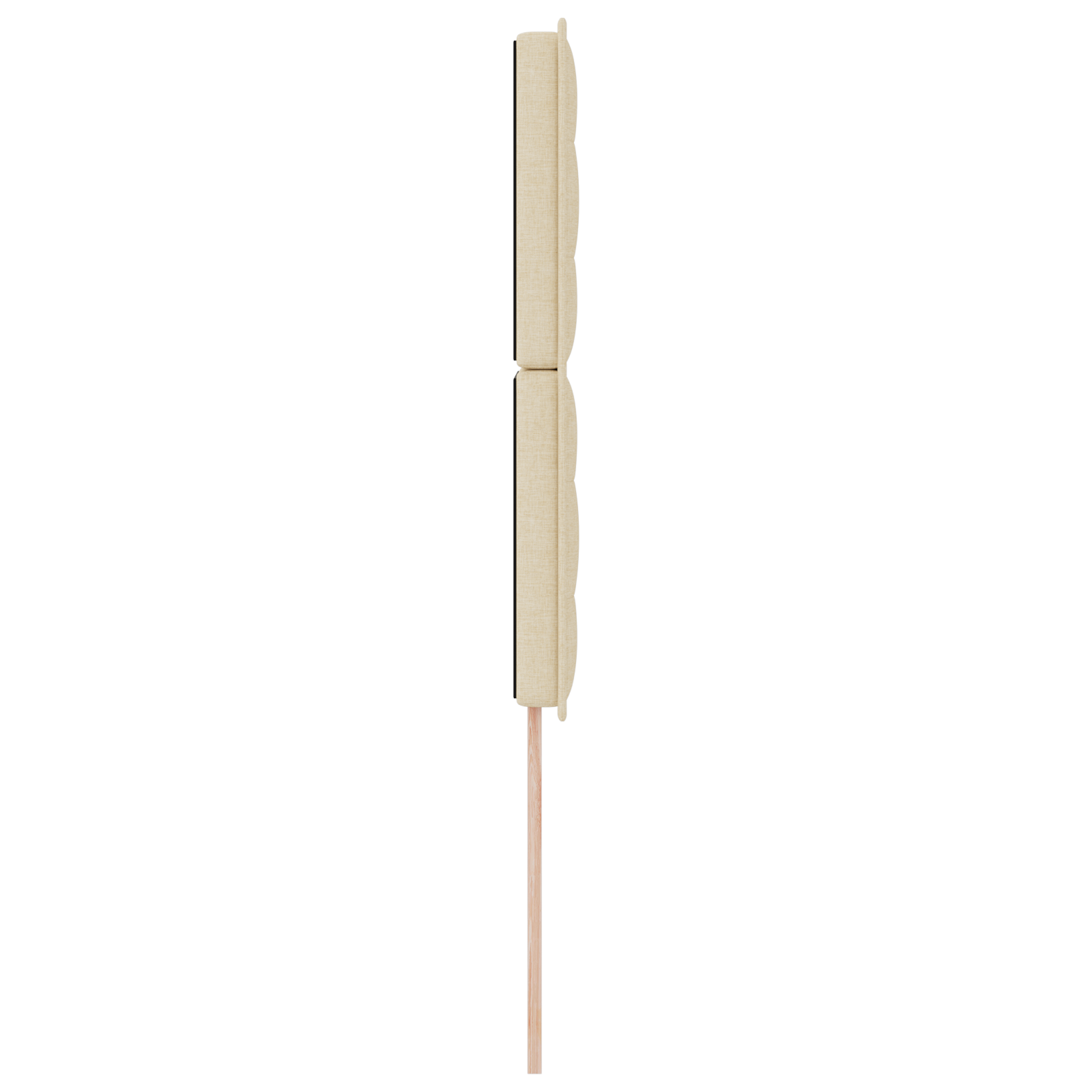 vidaXL Headboard LED Design Linii Crem 100 cm Țesătură vidaXL Headboard LED Design Linii Crem 100 cm Țesătură