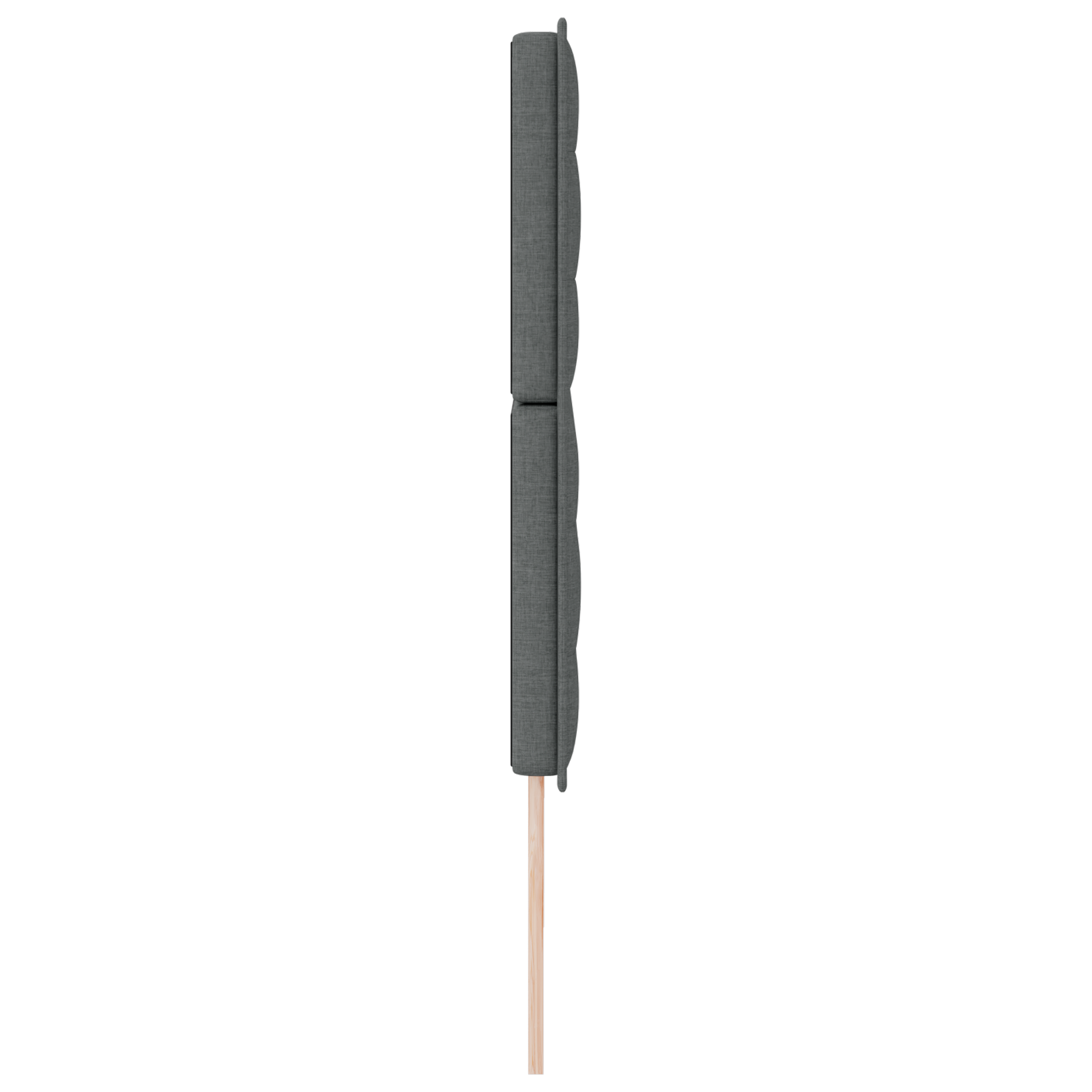 vidaXL Cap de pat cu LED-uri Design Linii Gri Închis 100 cm Țesătură vidaXL Cap de pat cu LED-uri Design Linii Gri Închis 100 cm Țesătură