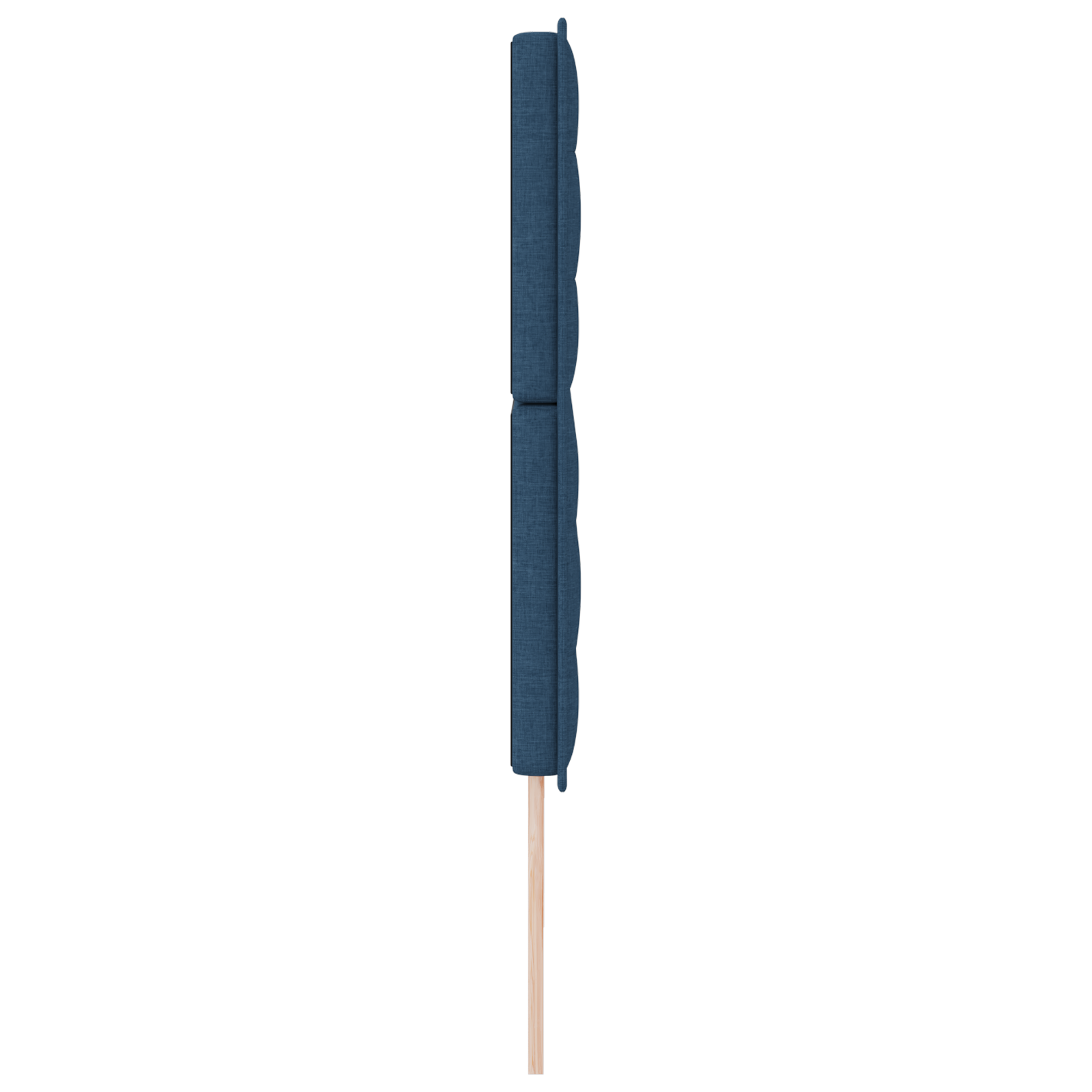 vidaXL Cap de Pat LED Design Linii Albastru 200 cm Țesătură vidaXL Cap de Pat LED Design Linii Albastru 200 cm Țesătură