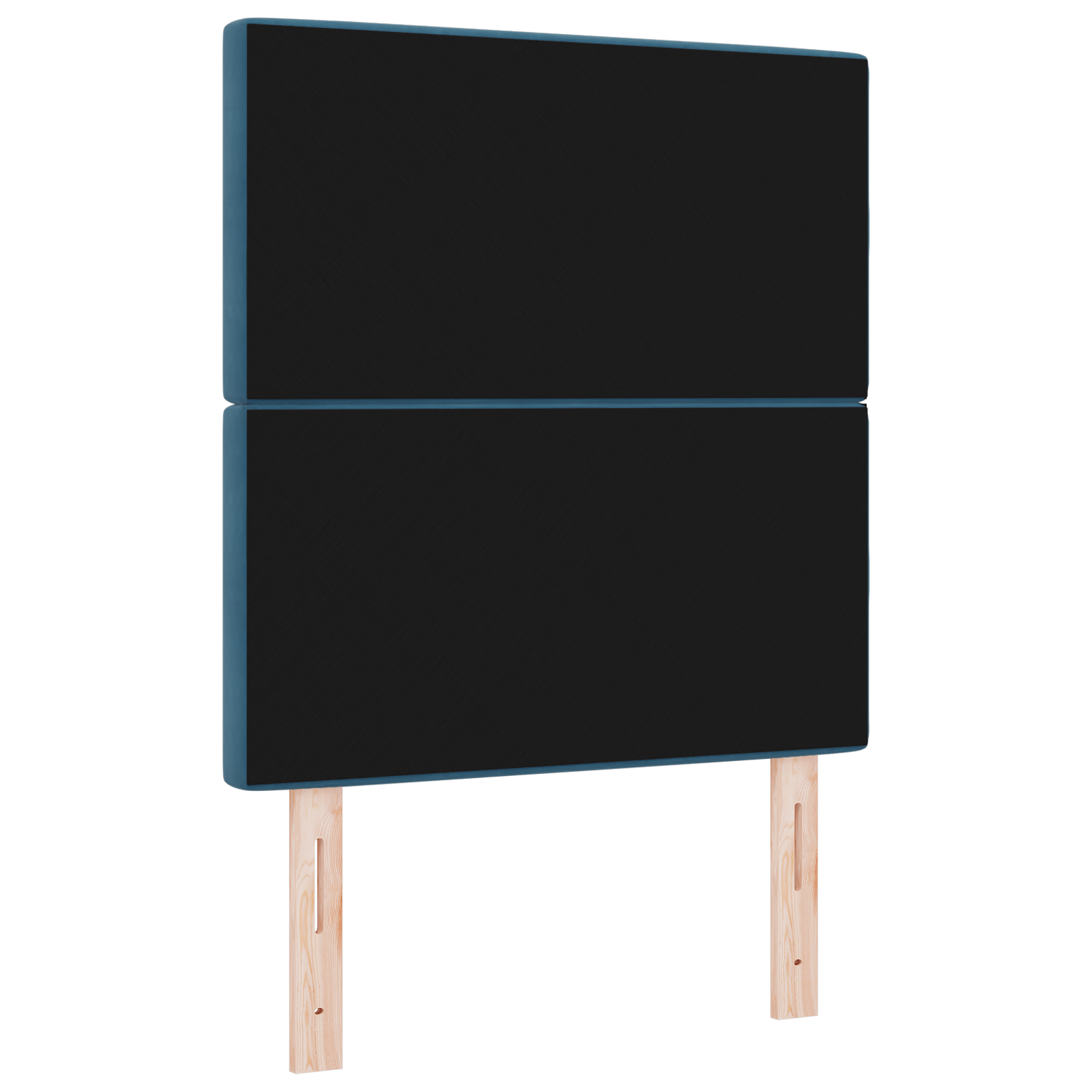 vidaXL Tête de lit LED albastru închis, 80 cm, din catifea vidaXL Tête de lit LED albastru închis, 80 cm, din catifea