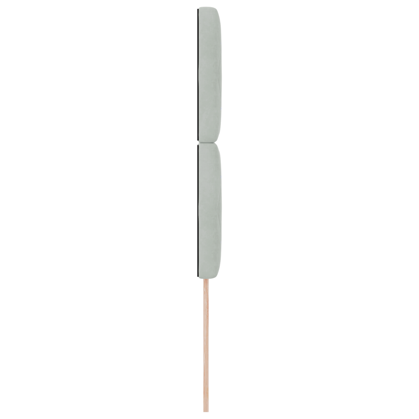 vidaXL Cap de pat LED gri deschis, 100 cm, din catifea vidaXL Cap de pat LED gri deschis, 100 cm, din catifea