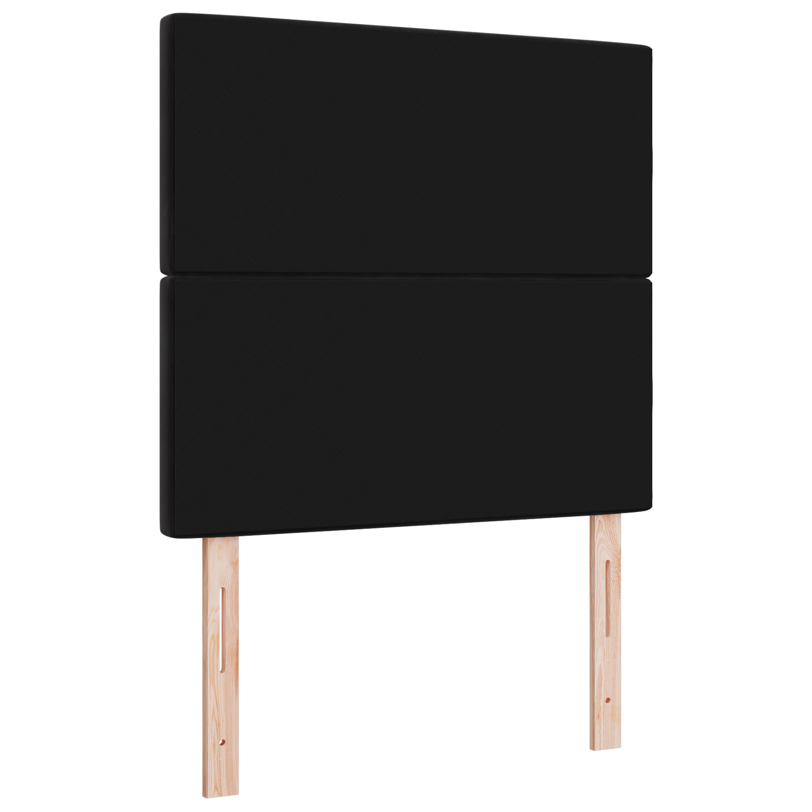vidaXL Cap de pat LED negru de 100 cm din catifea vidaXL Cap de pat LED negru de 100 cm din catifea