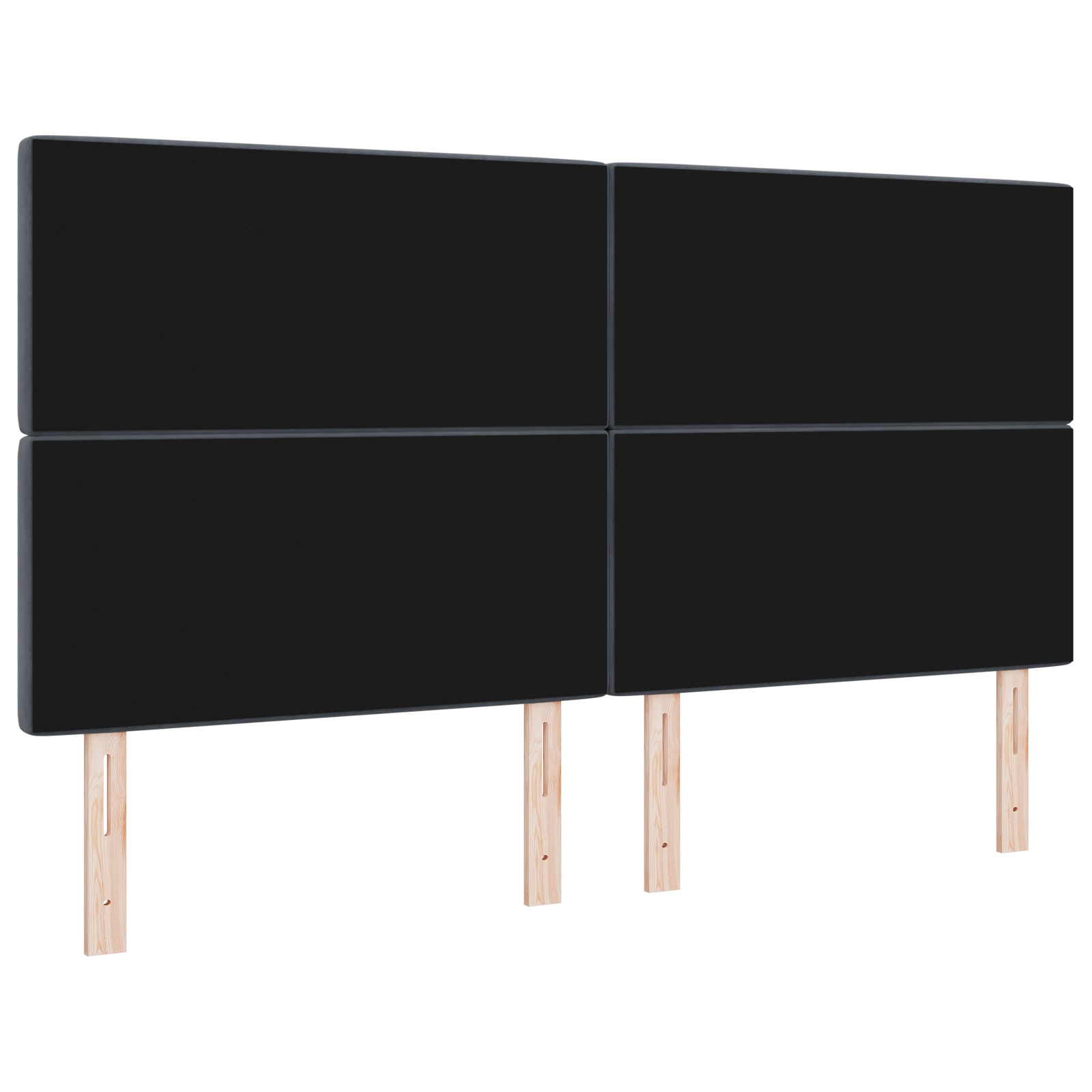 vidaXL Tăblie LED cu lumini cu bandă LED Gri închis 90 cm Catifea