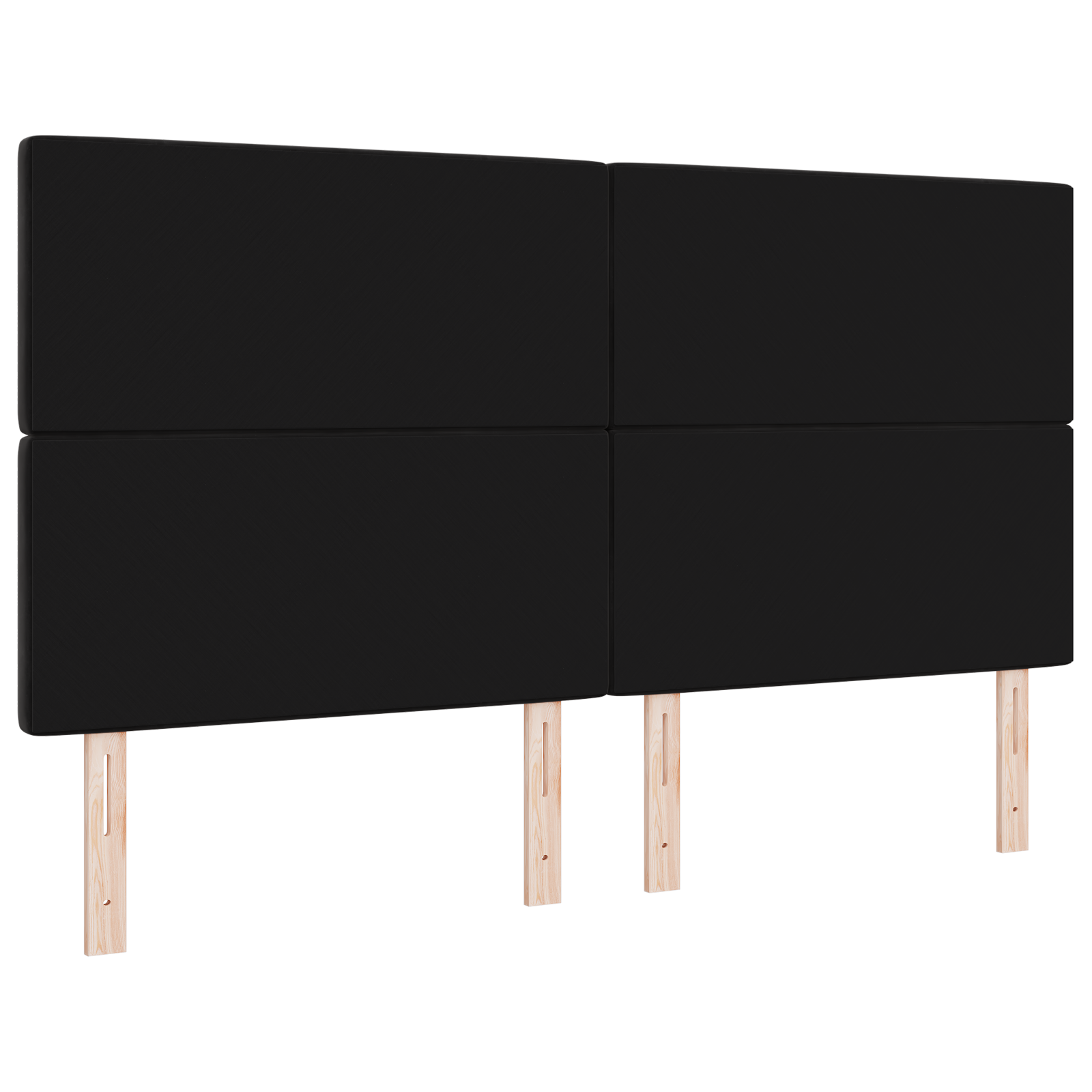 vidaXL Tăblie LED cu lumini cu bandă LED Argyle Negru 90 cm Catifea vidaXL Tăblie LED cu lumini cu bandă LED Argyle Negru 90 cm Catifea