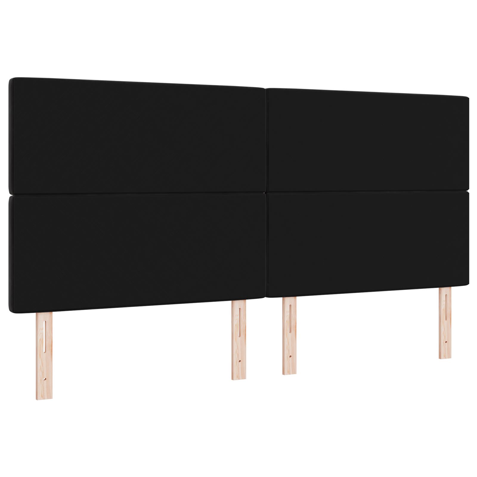vidaXL Tăblie LED cu lumini cu bandă LED Argyle Negru 100 cm Catifea vidaXL Tăblie LED cu lumini cu bandă LED Argyle Negru 100 cm Catifea