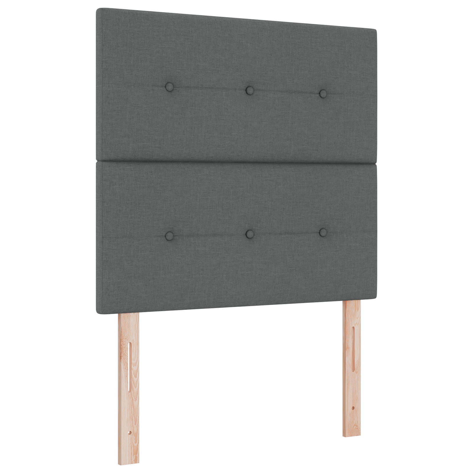 vidaXL Cap de pat LED gri închis 80 cm din țesătură vidaXL Cap de pat LED gri închis 80 cm din țesătură