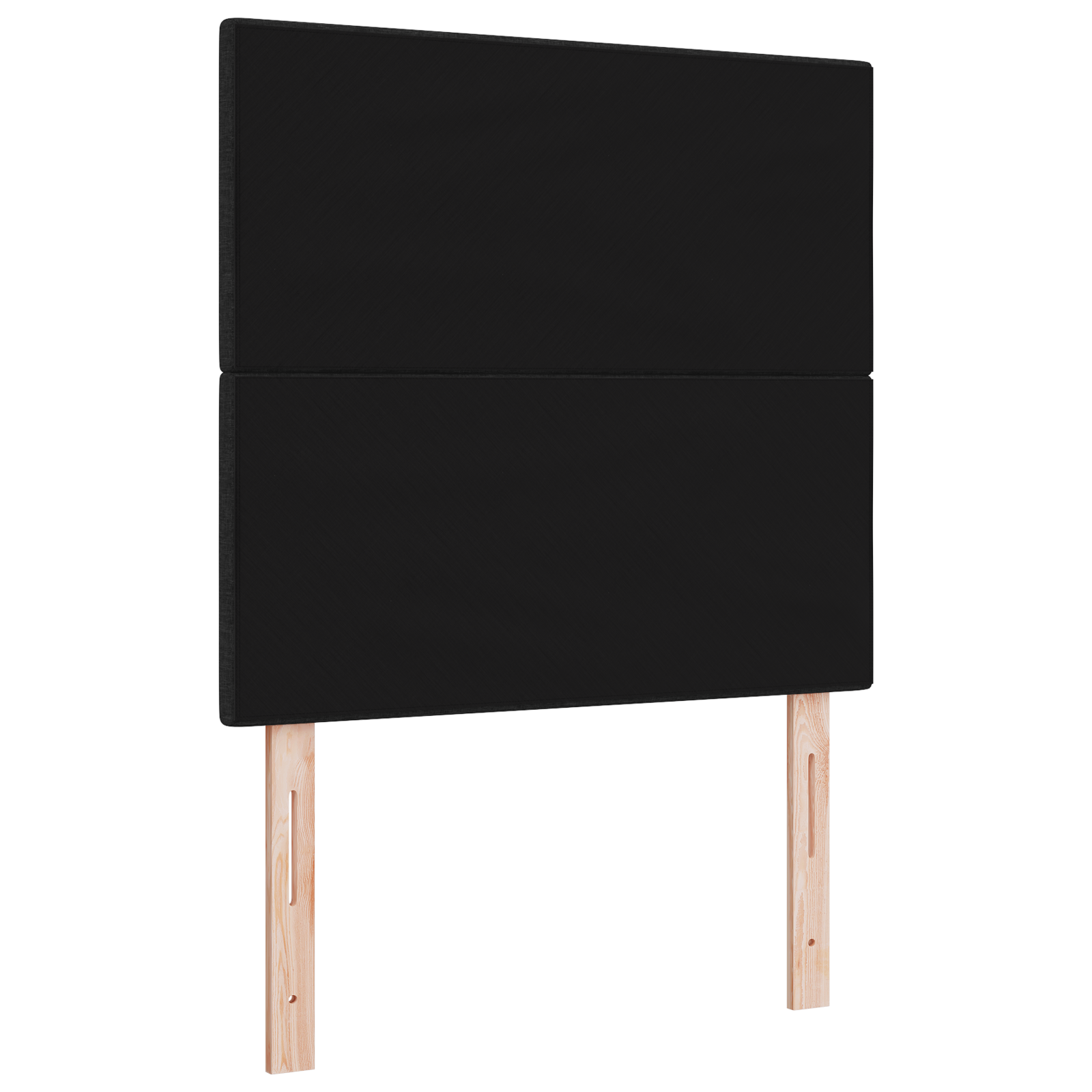 vidaXL Capăt de pat LED negru, 80 cm, din țesătură vidaXL Capăt de pat LED negru, 80 cm, din țesătură