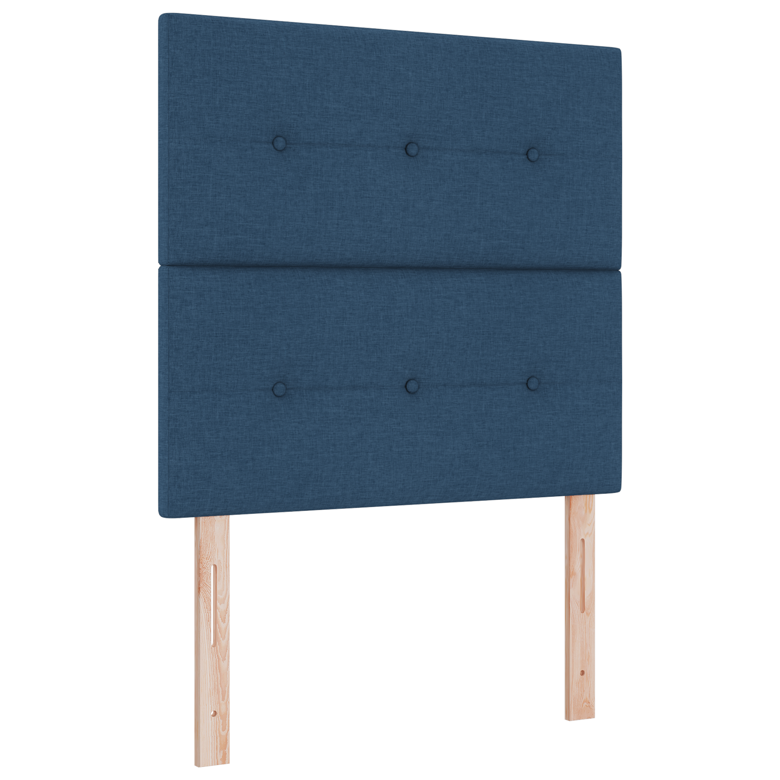 vidaXL Cap de pat LED albastru 80 cm, țesătură vidaXL Cap de pat LED albastru 80 cm, țesătură