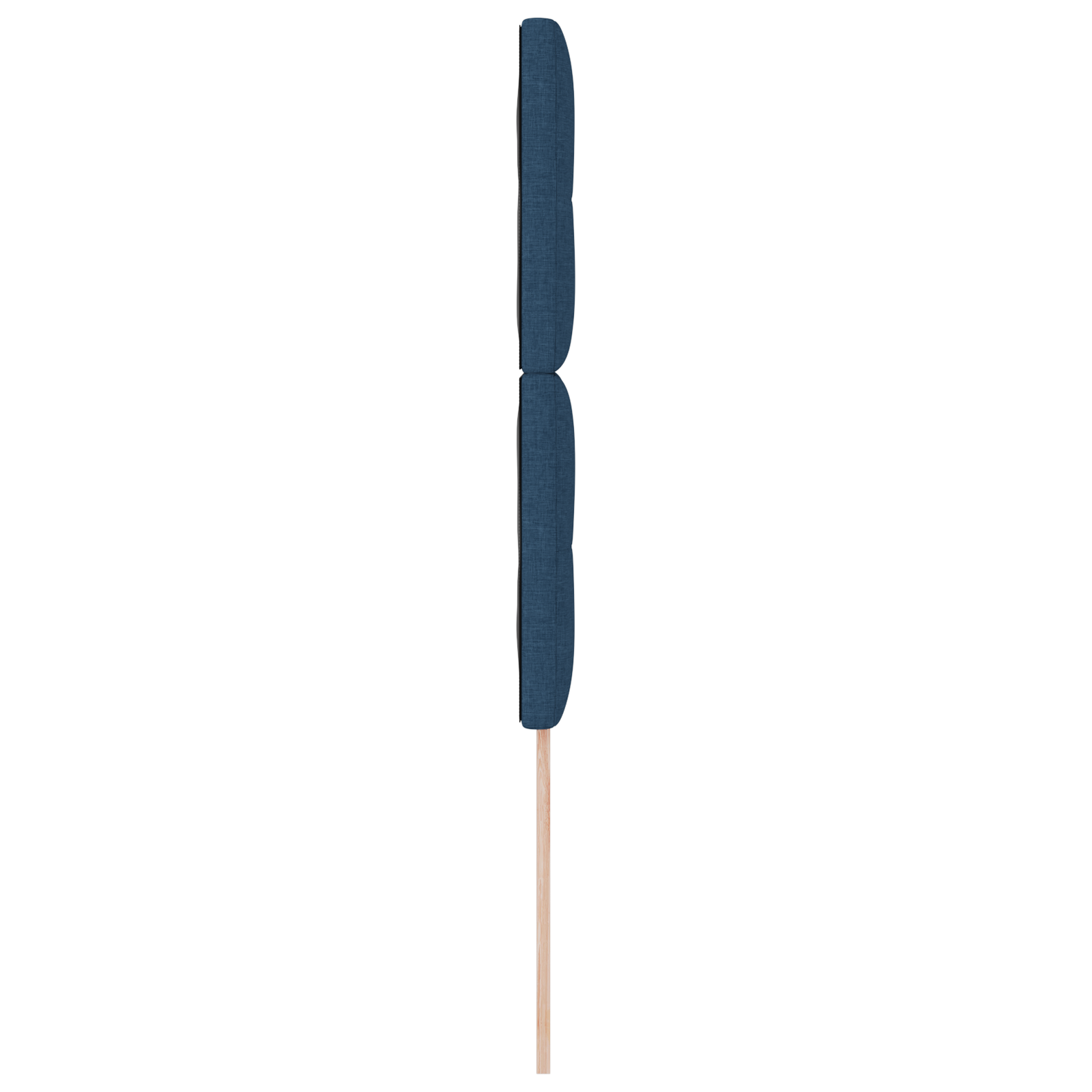 vidaXL Cap de pat LED albastru 80 cm, țesătură vidaXL Cap de pat LED albastru 80 cm, țesătură
