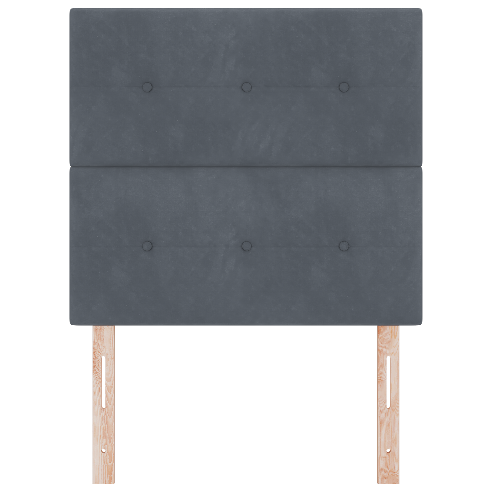 vidaXL Tăblie cap cu lumini cu bandă LED Ajustabil Gri 80 cm Catifea vidaXL Tăblie cap cu lumini cu bandă LED Ajustabil Gri 80 cm Catifea