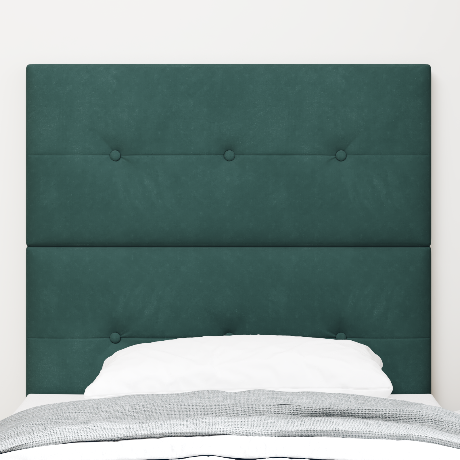vidaXL Tête de lit LED Verde Închis 100 cm Catifea vidaXL Tête de lit LED Verde Închis 100 cm Catifea