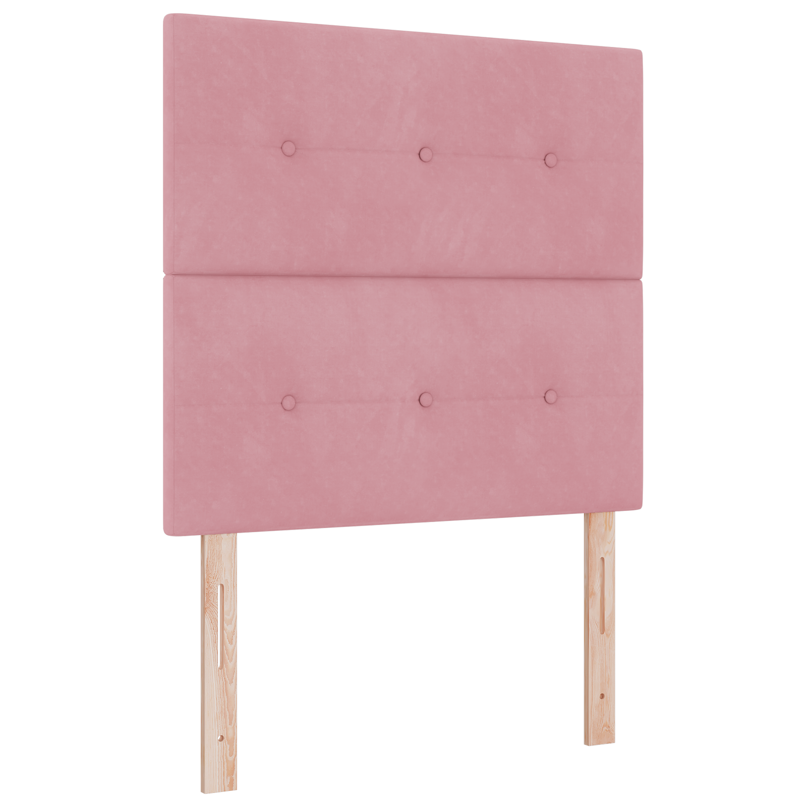 vidaXL Headboard LED Roz 100 cm Catifea vidaXL Headboard LED Roz 100 cm Catifea