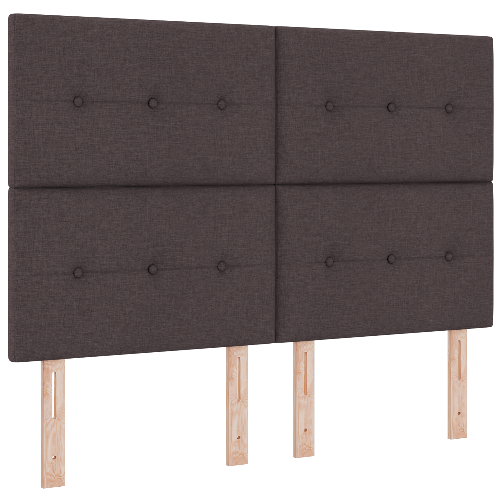 vidaXL Cap de pat LED maro închis de 72 cm din țesătură vidaXL Cap de pat LED maro închis de 72 cm din țesătură