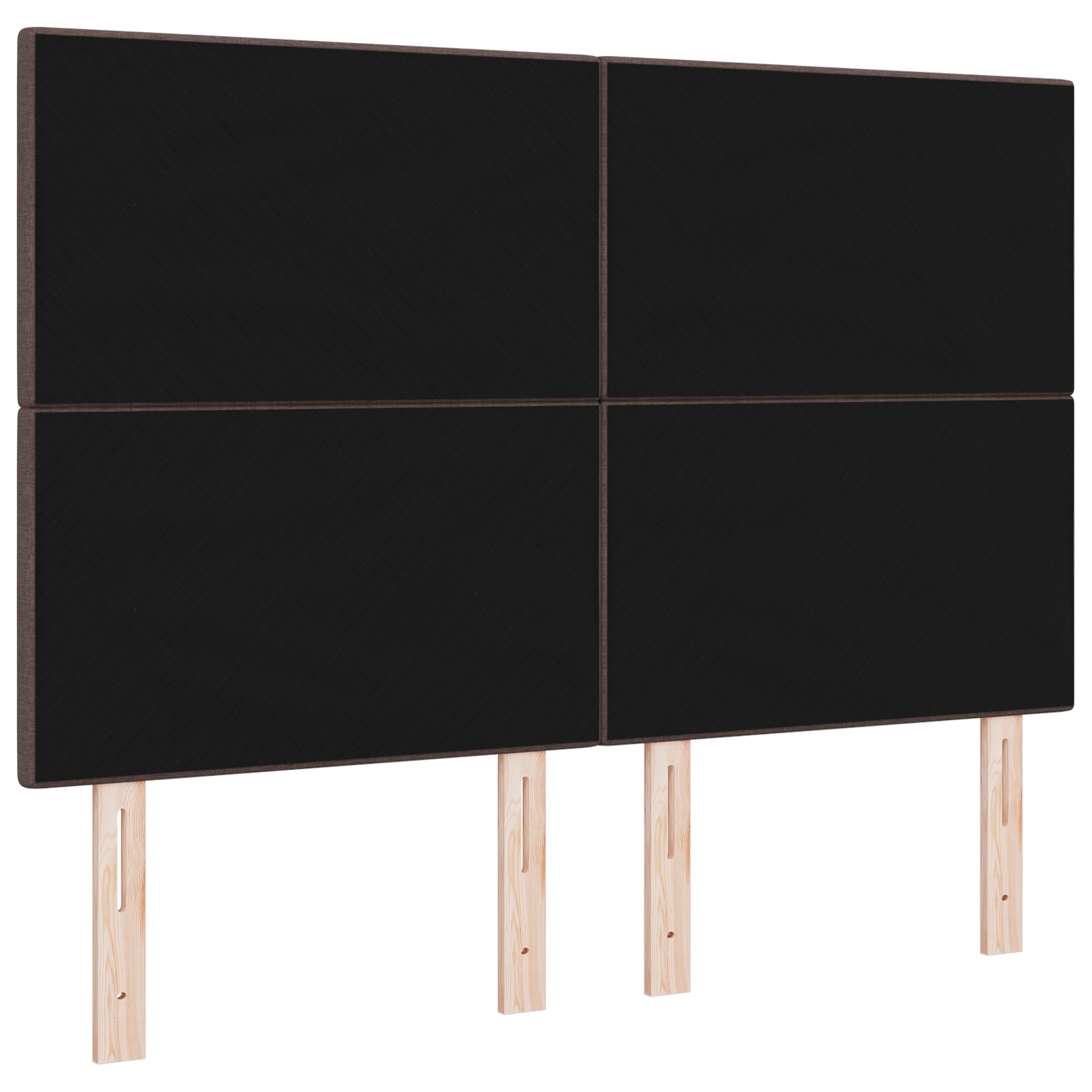 vidaXL Cap de pat LED maro închis, din țesătură, de 80 cm vidaXL Cap de pat LED maro închis, din țesătură, de 80 cm