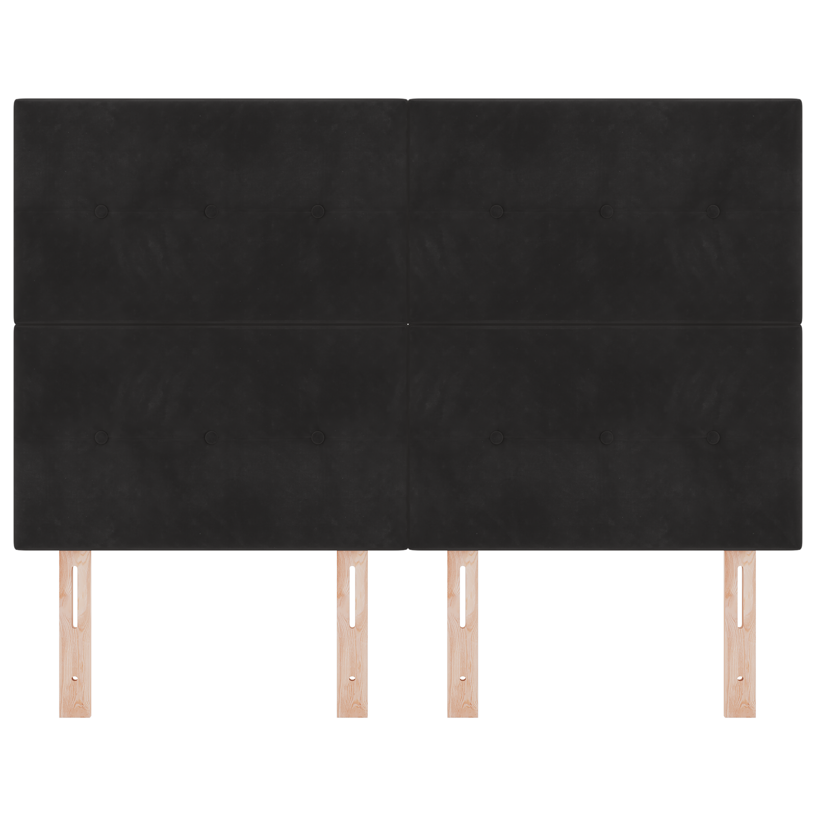 vidaXL Branșă LED Negru 80 cm Catifea