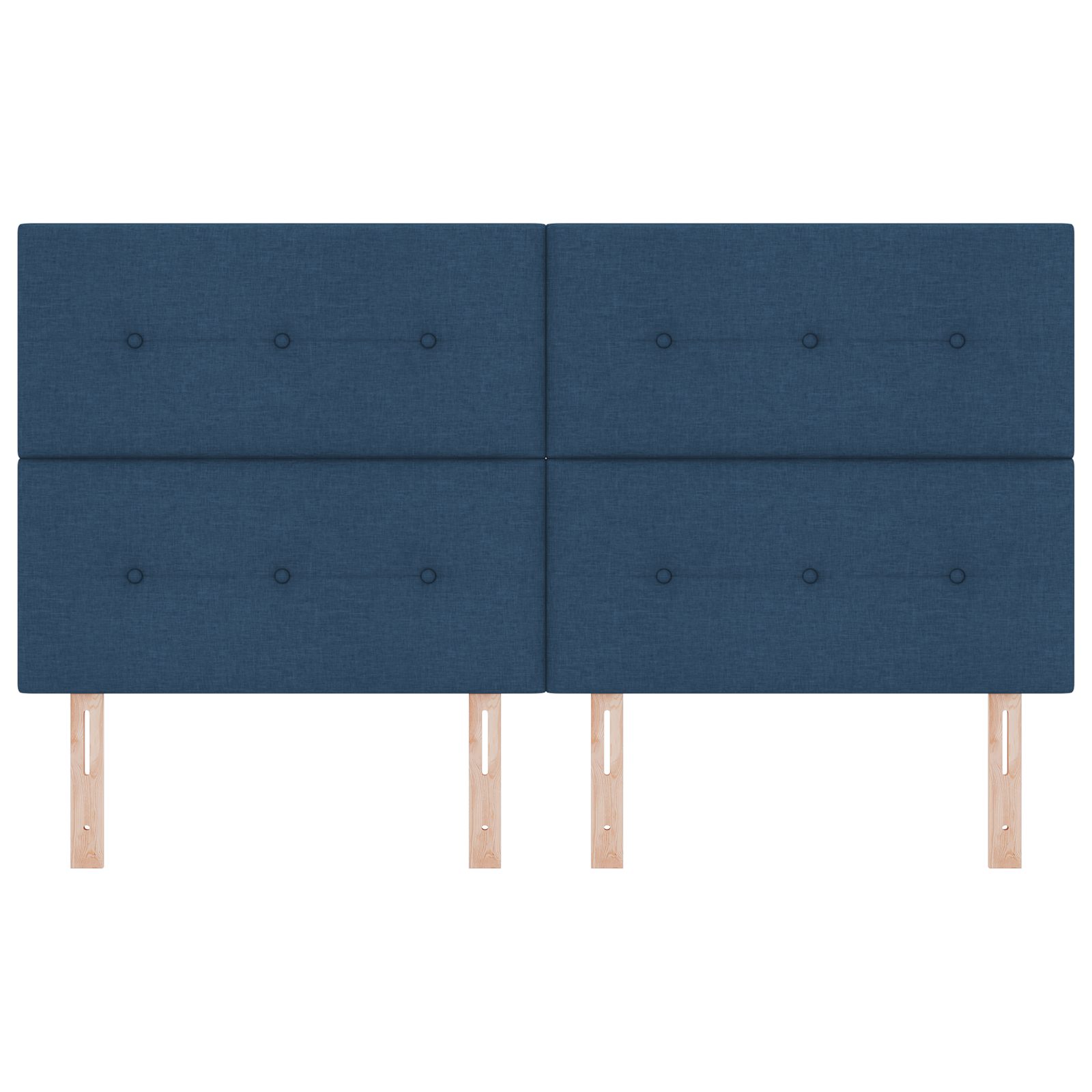 vidaXL Cap de pat LED albastru de 90 cm, din țesătură vidaXL Cap de pat LED albastru de 90 cm, din țesătură