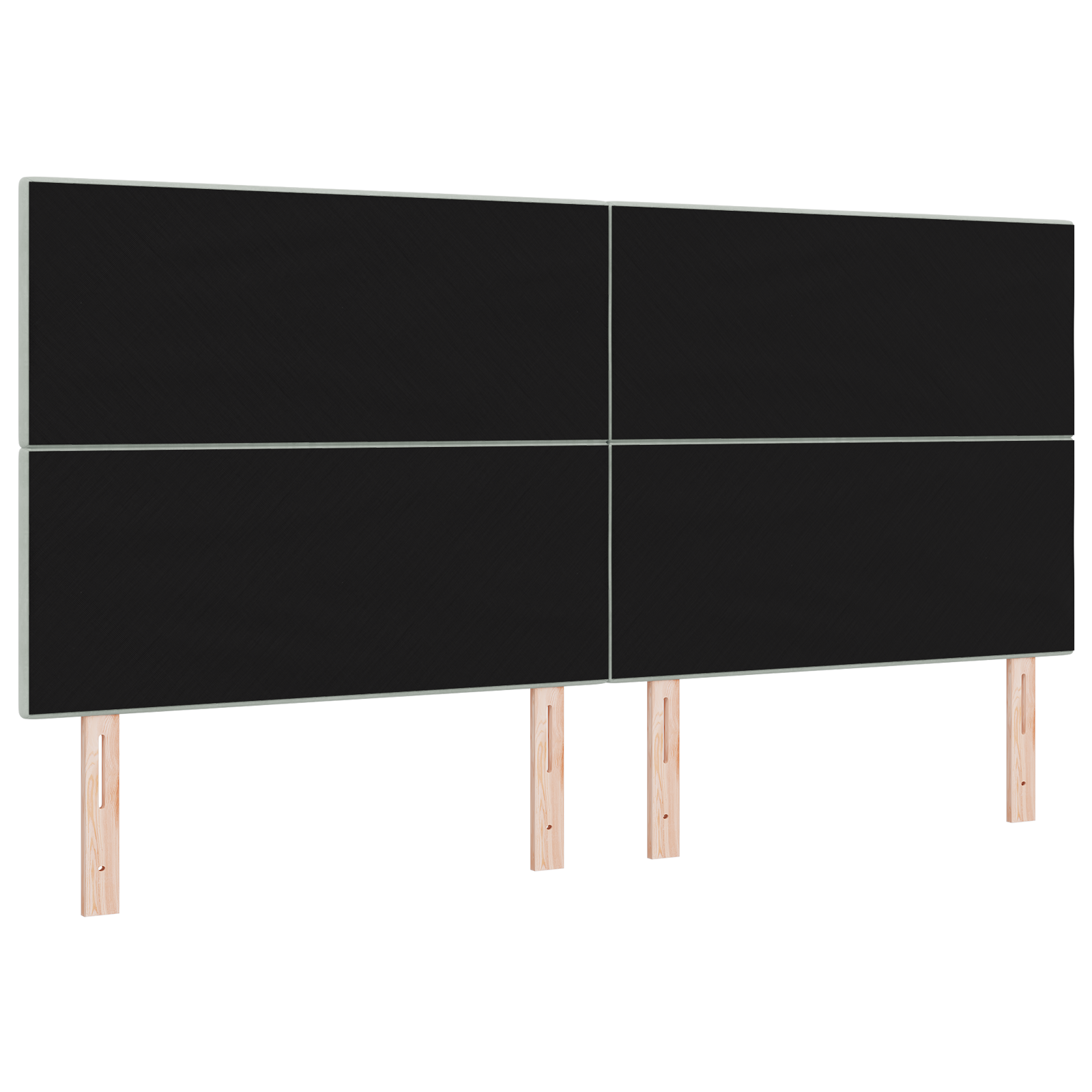 vidaXL Lumină de Tăblie LED Gri 100 cm Catifea vidaXL Lumină de Tăblie LED Gri 100 cm Catifea