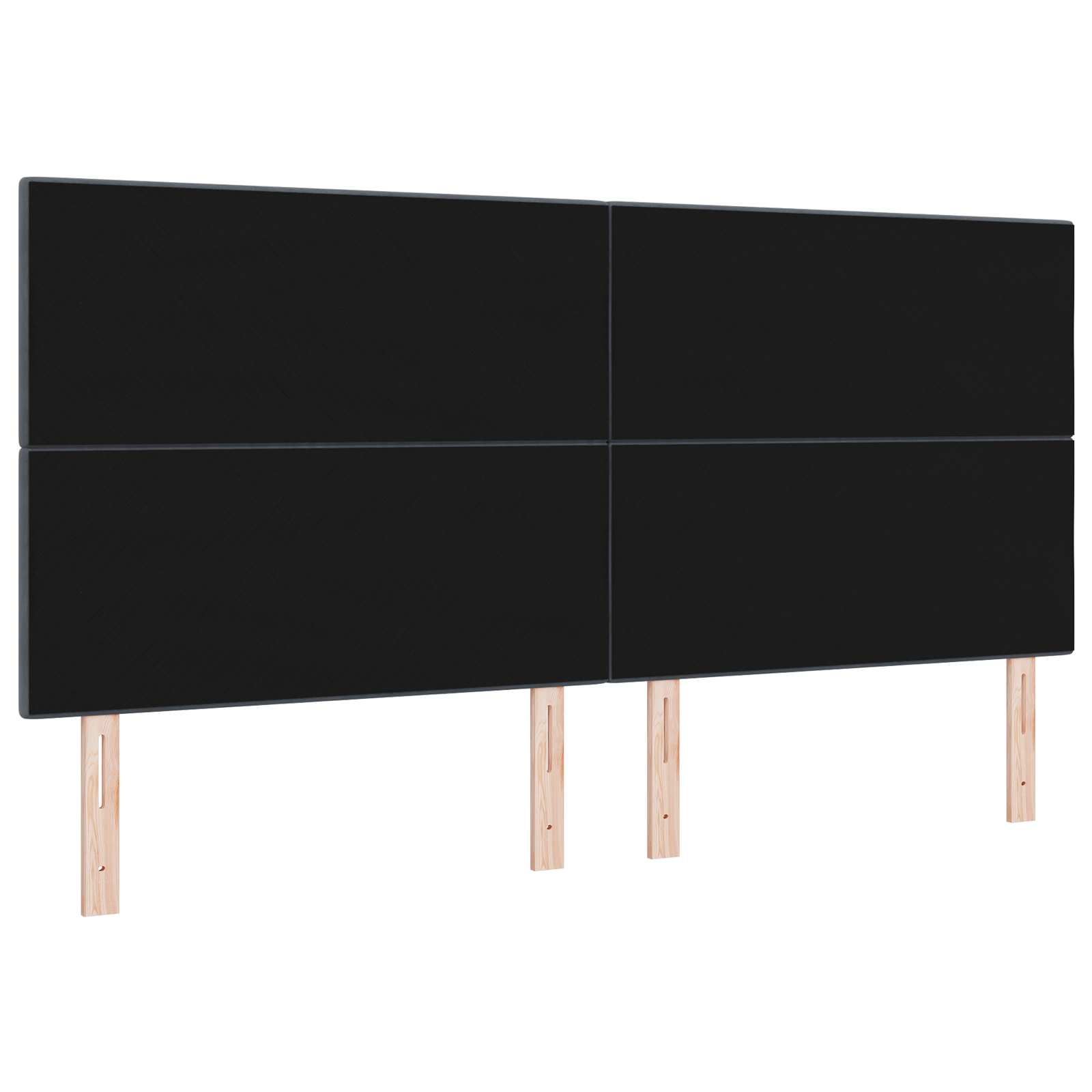 vidaXL Tăblie cap cu lumini cu bandă LED Ajustabil Gri 100 cm Catifea