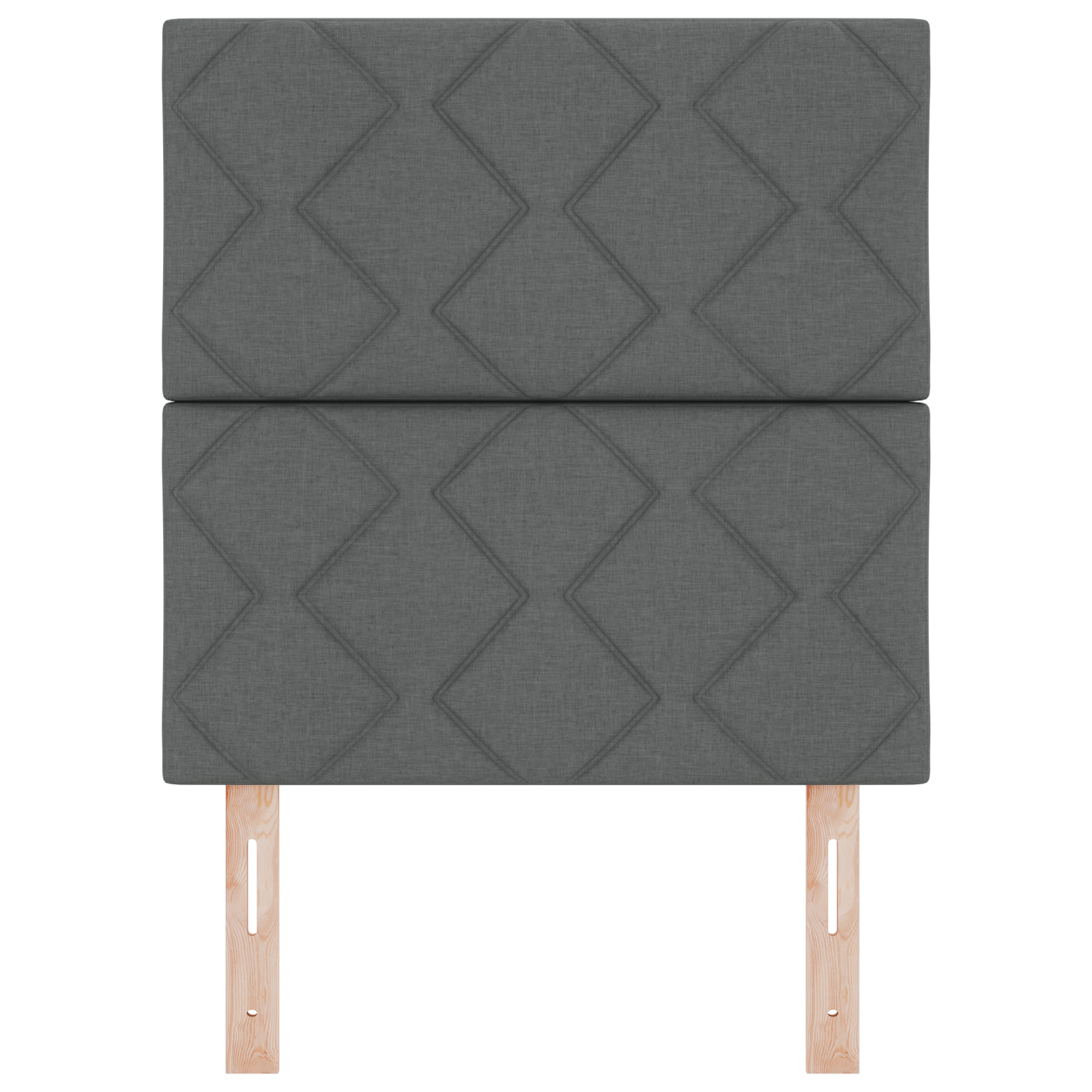 Tablă de Pat LED vidaXL Design Blocuri Diamant Gri Închis 80 cm Țesătură Tablă de Pat LED vidaXL Design Blocuri Diamant Gri Închis 80 cm Țesătură