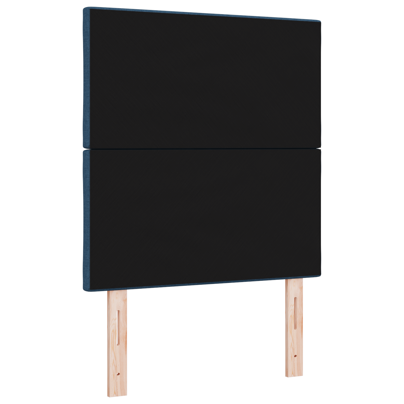 Cap de pat LED vidaXL cu blocuri diamantate Albastru 80 cm Țesătură Cap de pat LED vidaXL cu blocuri diamantate Albastru 80 cm Țesătură