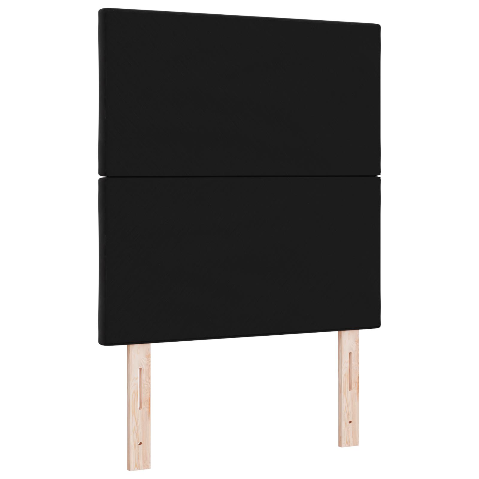 vidaXL Tăblie LED cu lumini cu bandă LED Geometric Negru 80 cm Catifea vidaXL Tăblie LED cu lumini cu bandă LED Geometric Negru 80 cm Catifea