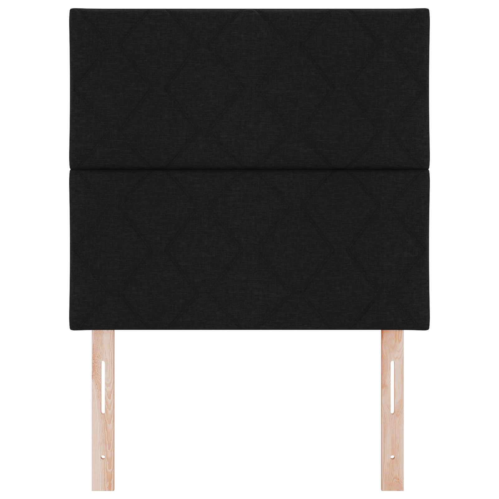 Cap de pat LED vidaXL design blocuri de diamant negru 90 cm țesătură Cap de pat LED vidaXL design blocuri de diamant negru 90 cm țesătură