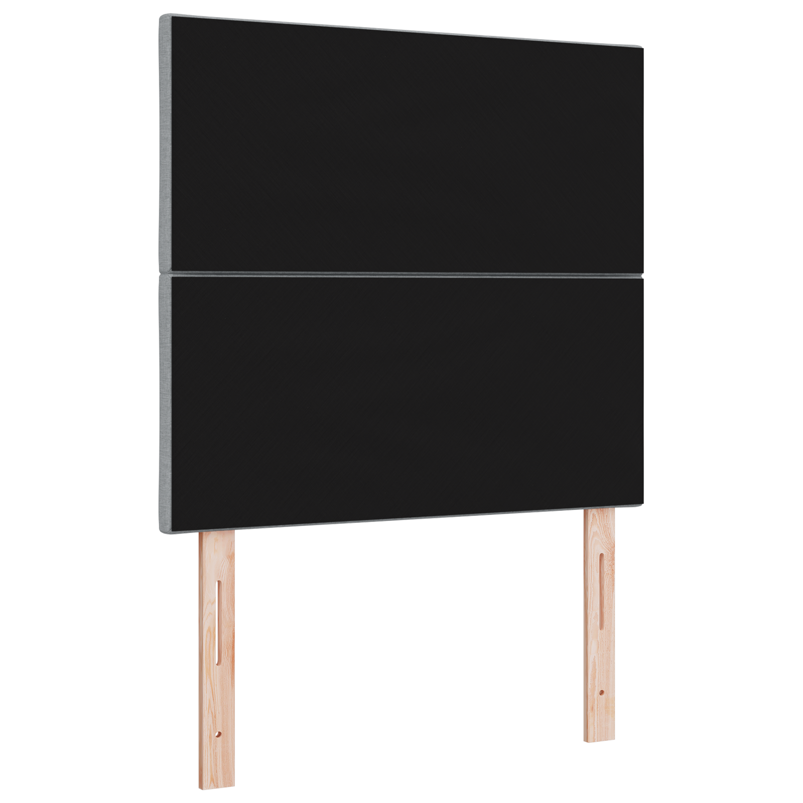 vidaXL LED Headboard Design cu blocuri de diamant Gri deschis 100 cm Țesătură vidaXL LED Headboard Design cu blocuri de diamant Gri deschis 100 cm Țesătură