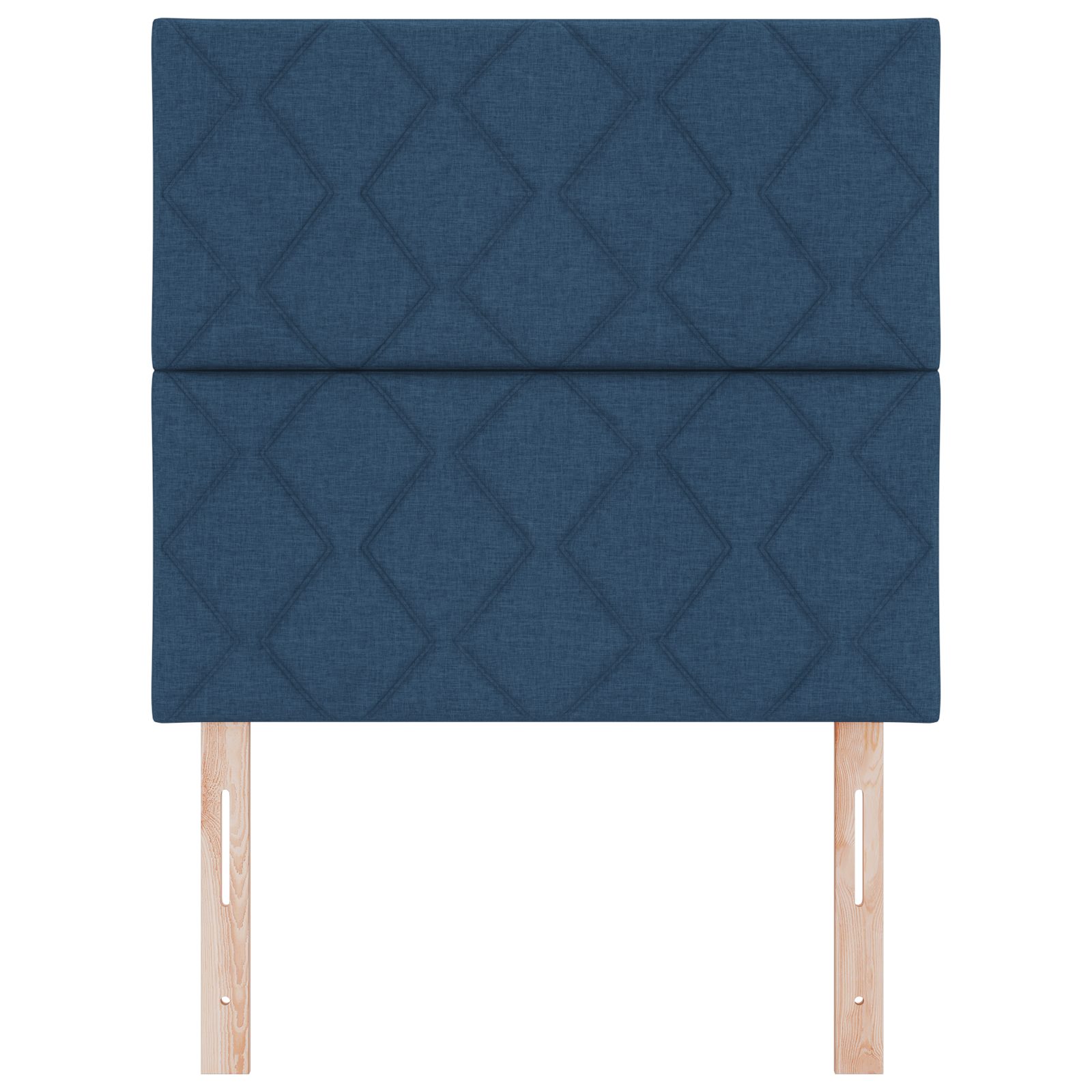 Cap de Pat LED vidaXL Design Blocuri de Diamant Albastru 100 cm Țesătură Cap de Pat LED vidaXL Design Blocuri de Diamant Albastru 100 cm Țesătură