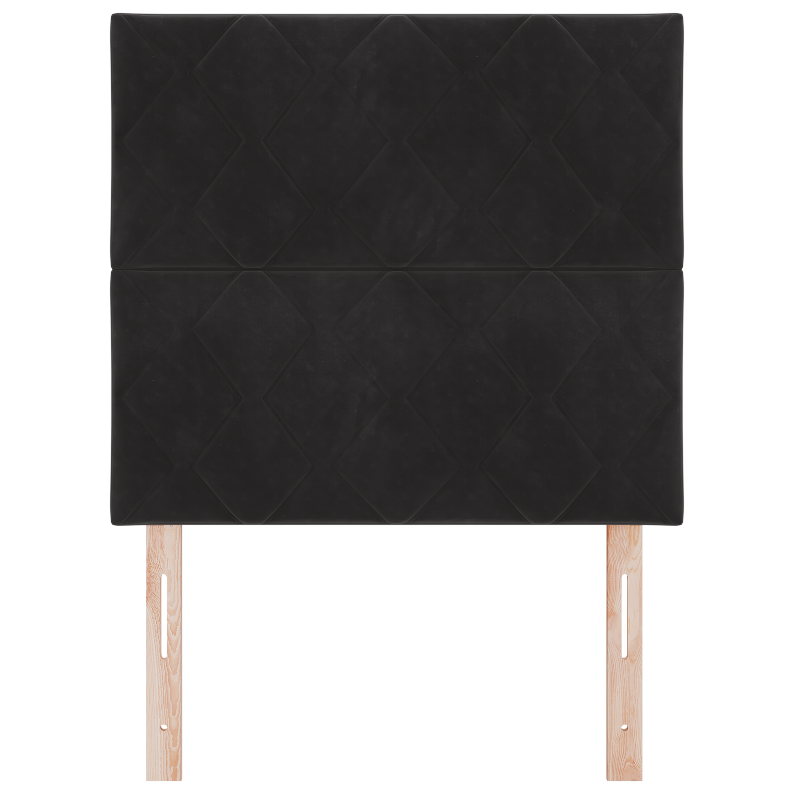 vidaXL Tăblie LED cu lumini cu bandă LED Manual Negru 100 cm Catifea