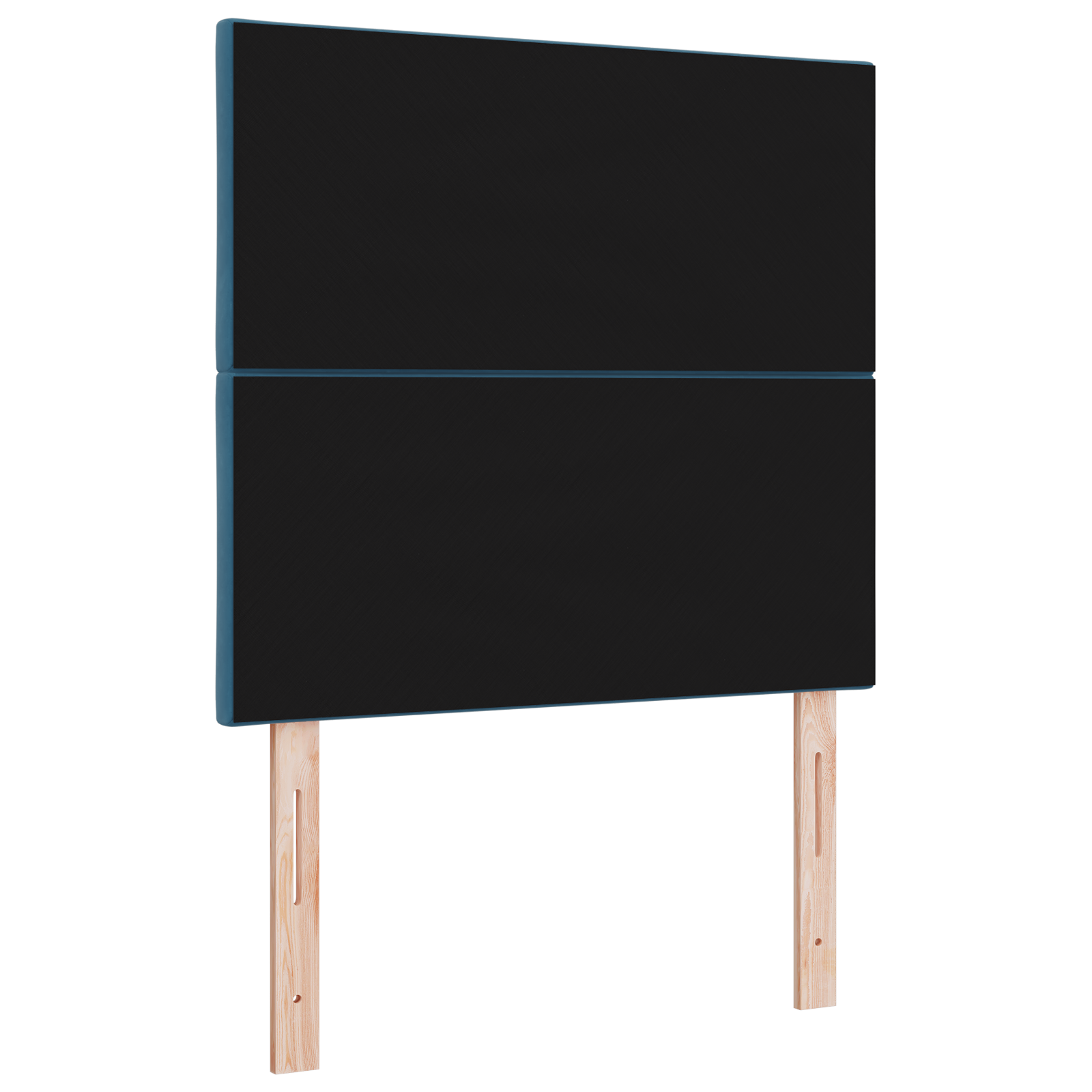 vidaXL Cap de pat LED , design cu blocuri diamond, albastru închis, 100 cm, din catifea vidaXL Cap de pat LED , design cu blocuri diamond, albastru închis, 100 cm, din catifea