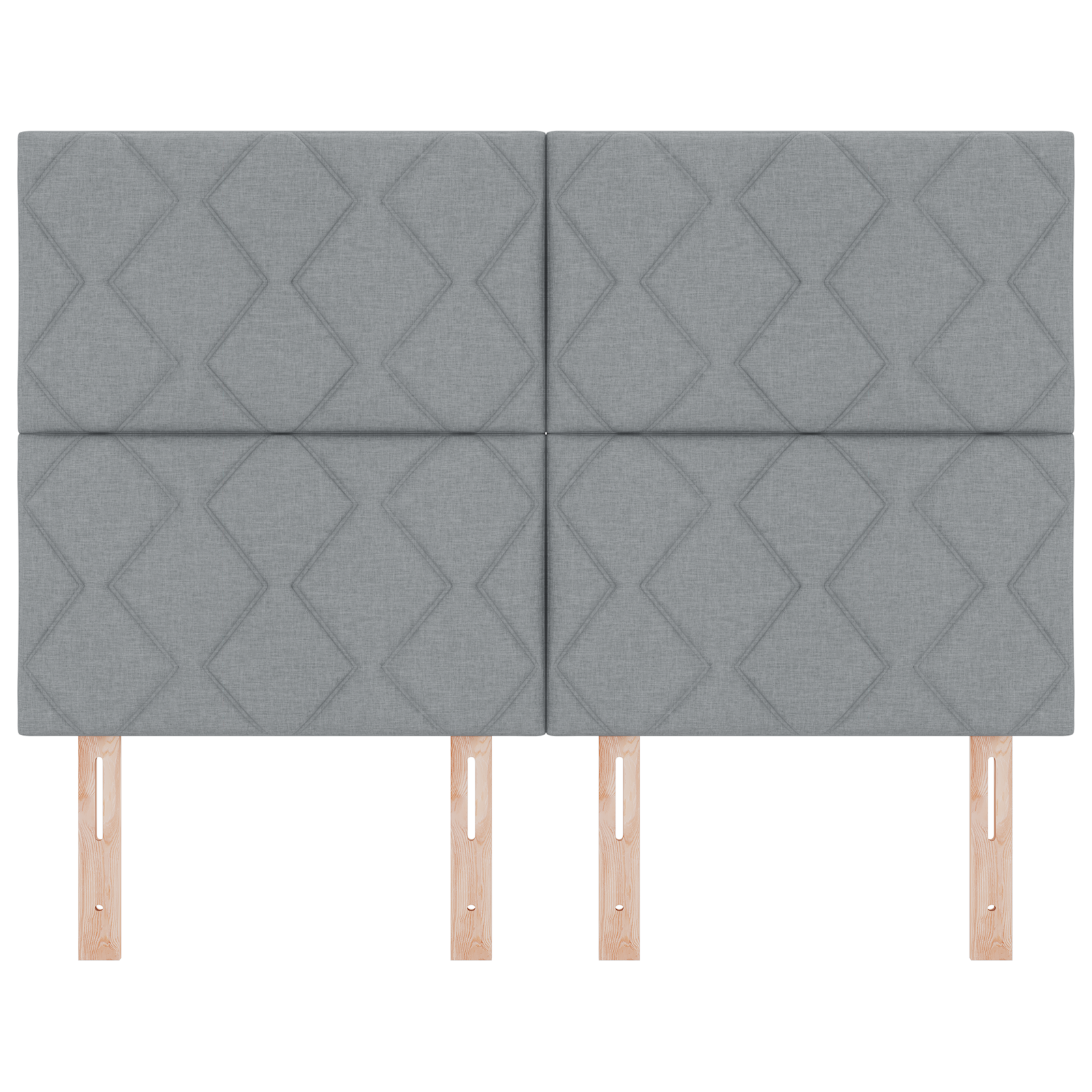 Tablou LED vidaXL Design Blocuri Diamantate Gri deschis 144 cm Țesătură Tablou LED vidaXL Design Blocuri Diamantate Gri deschis 144 cm Țesătură