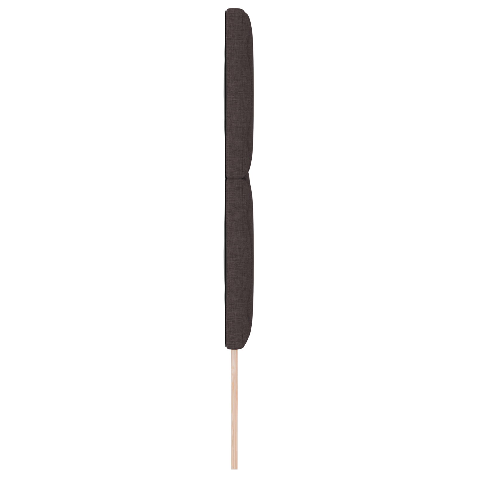 Cap de pat LED vidaXL Design Pătrățele Maro închis 160 cm din țesătură Cap de pat LED vidaXL Design Pătrățele Maro închis 160 cm din țesătură
