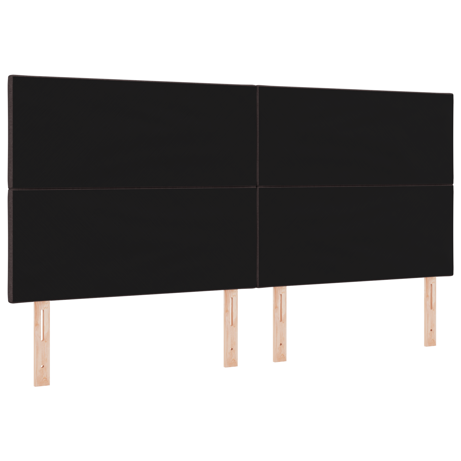 Tablă LED vidaXL Design Blocuri de Diamante Maro închis 200 cm Tapițată