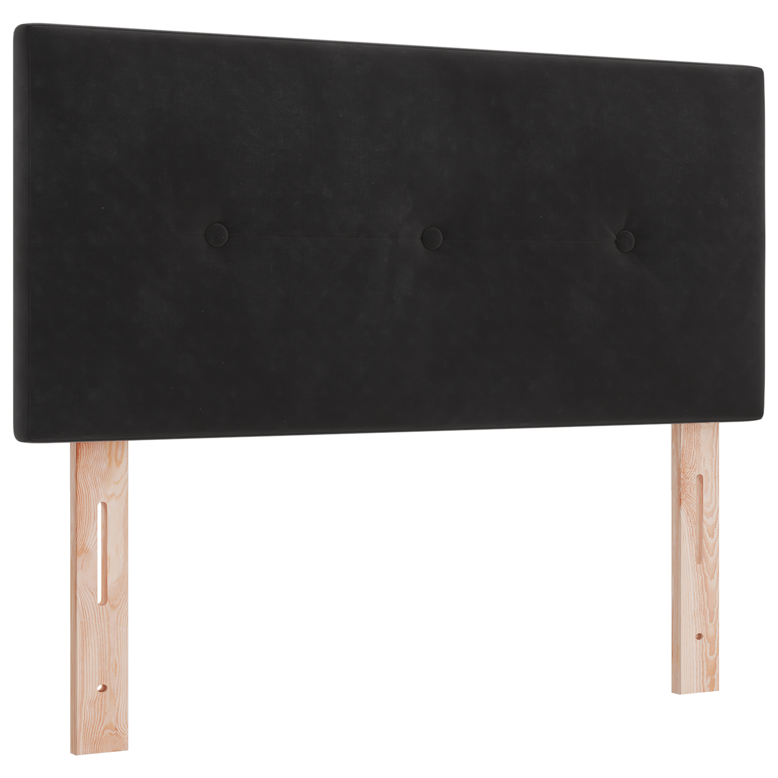 vidaXL Pat cu Arcuri și Saltea cu saltea Negru 100 x 200 cm țesătură vidaXL Pat cu Arcuri și Saltea cu saltea Negru 100 x 200 cm țesătură