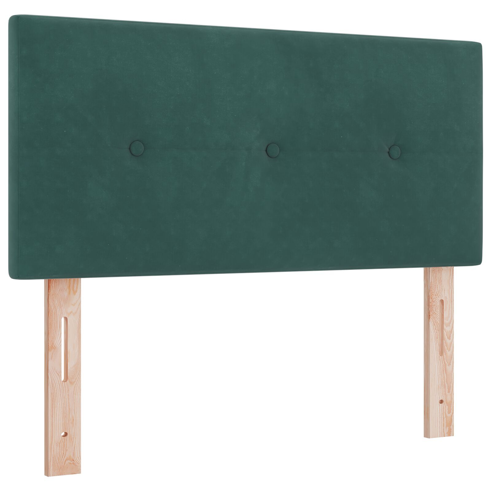 vidaXL Pat cu Arcuri și Saltea Verde închis 120 x 200 cm țesătură vidaXL Pat cu Arcuri și Saltea Verde închis 120 x 200 cm țesătură