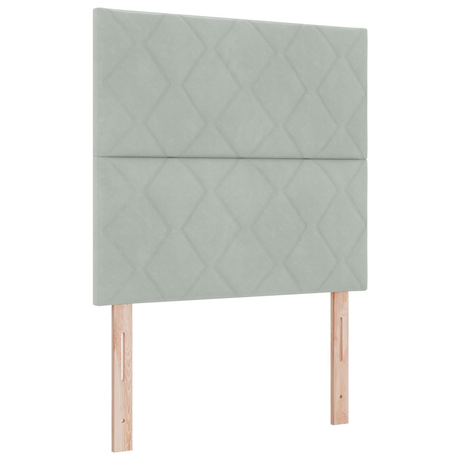 Pat Box Spring vidaXL cu Saltea Gri Deschis 90x200 cm Catifea Pat Box Spring vidaXL cu Saltea Gri Deschis 90x200 cm Catifea