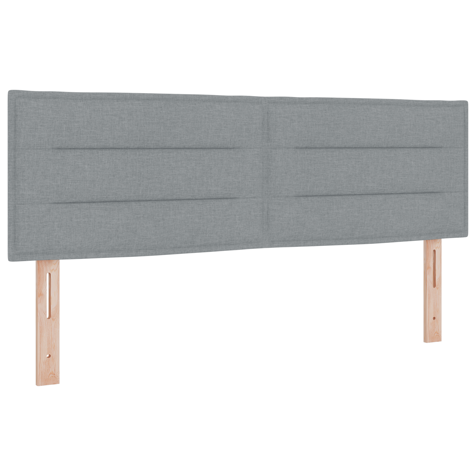 Pat cu saltea vidaXL Gri deschis 140x200 cm Textil Pat cu saltea vidaXL Gri deschis 140x200 cm Textil