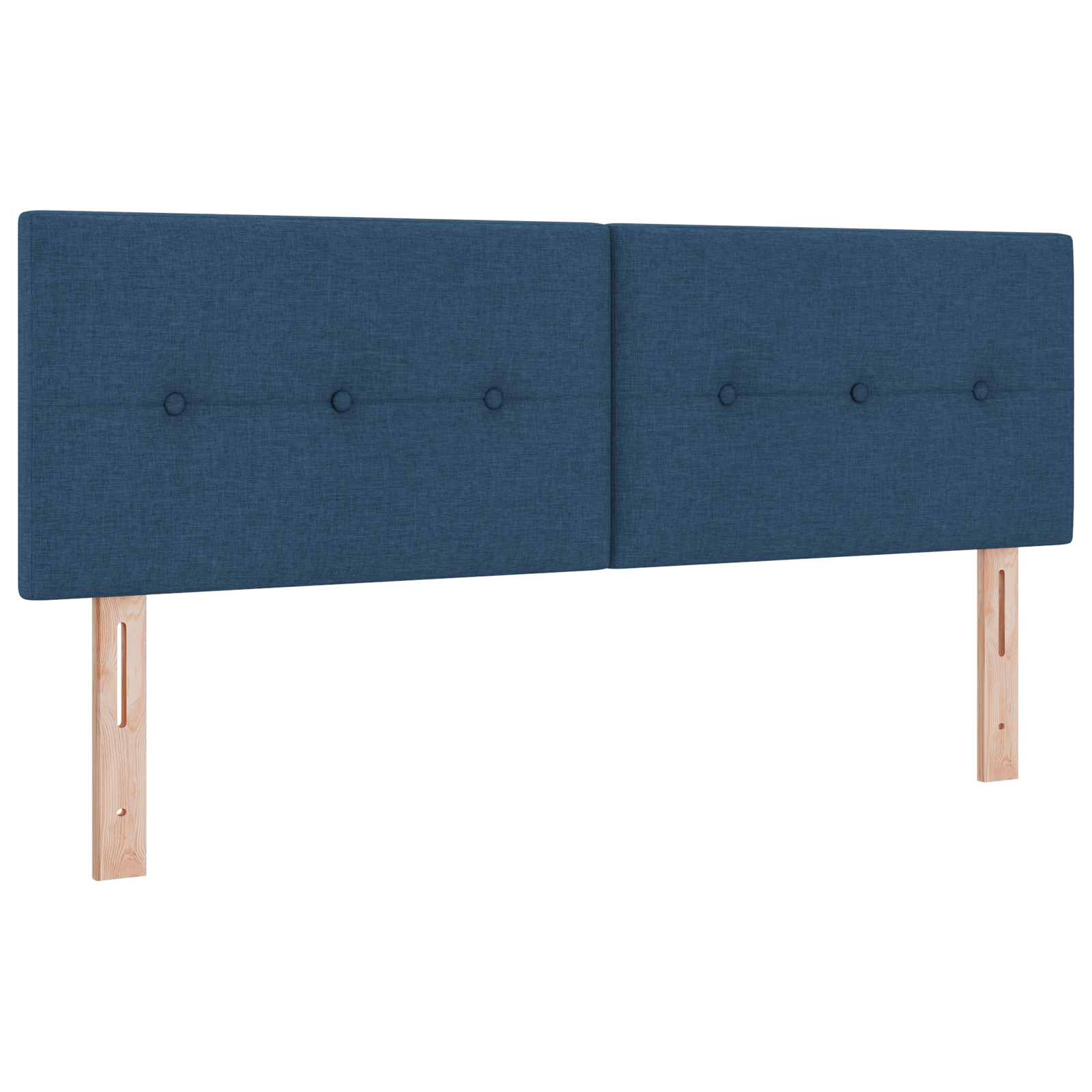 Pat cu arcuri Box Spring vidaXL cu saltea Albastru 140x200 cm Textil Pat cu arcuri Box Spring vidaXL cu saltea Albastru 140x200 cm Textil