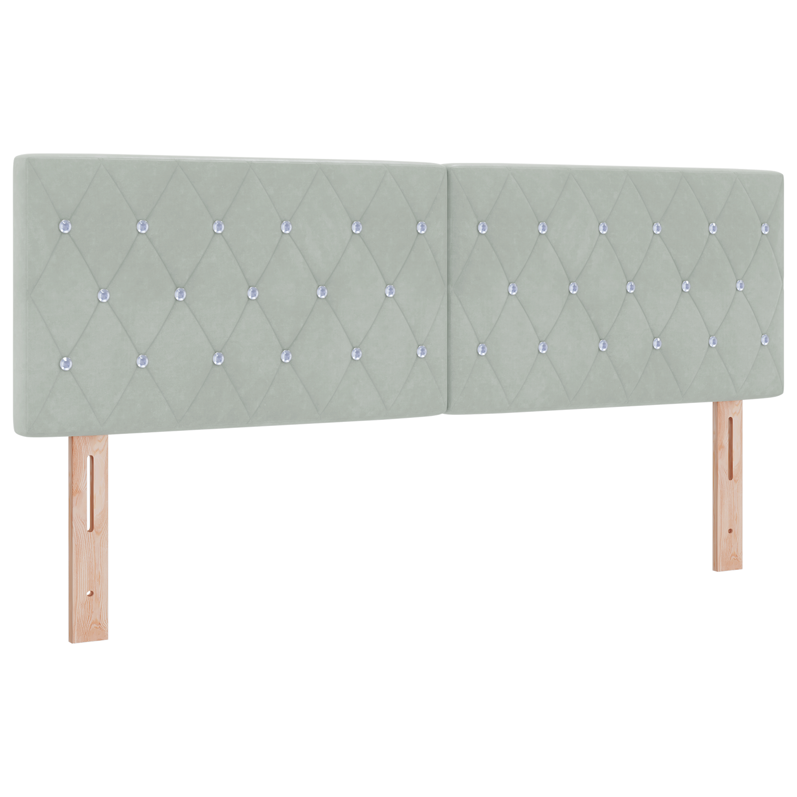 Pat cu saltea vidaXL Gri deschis 140x190 cm Catifea Pat cu saltea vidaXL Gri deschis 140x190 cm Catifea