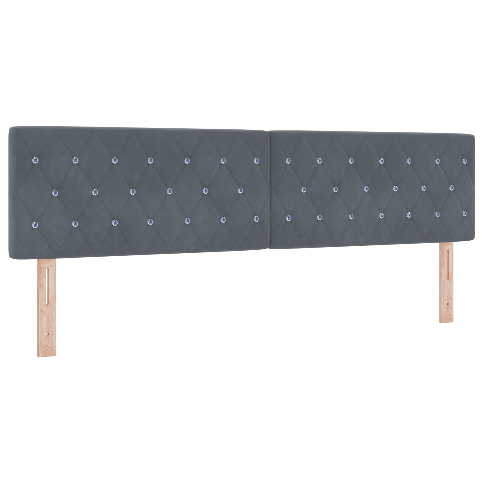 Pat Box Spring vidaXL cu Saltea Gri Închis 180x200 cm Catifea Pat Box Spring vidaXL cu Saltea Gri Închis 180x200 cm Catifea