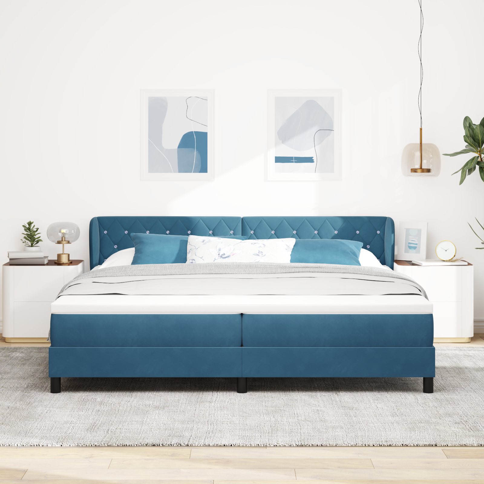 vidaXL Pat cu saltea cu arcuri Gri închis 80x200 cm Catifea cu saltea vidaXL Pat cu saltea cu arcuri Gri închis 80x200 cm Catifea cu saltea