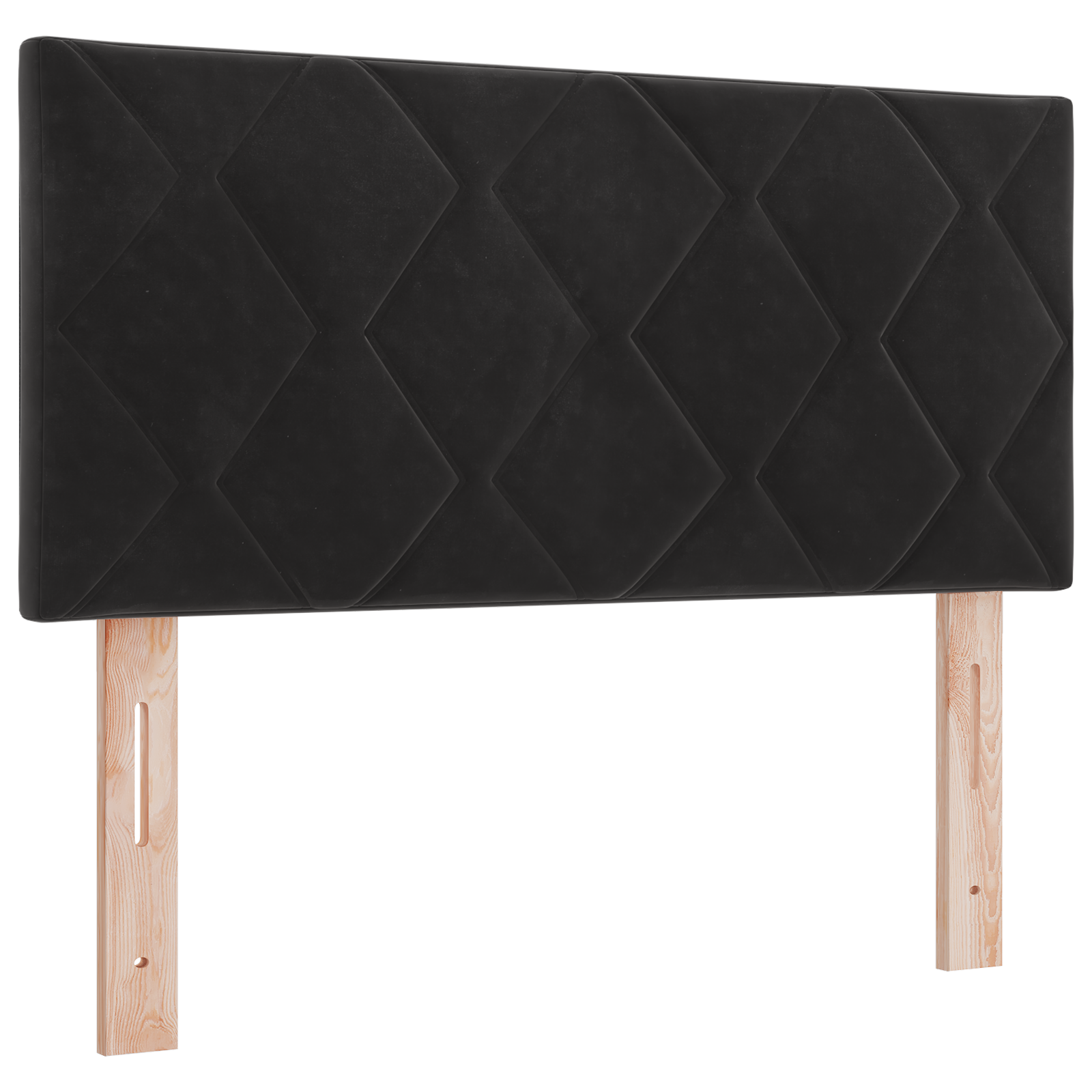 Pat cu arcuri vidaXL cu saltea Negru 90x200 cm Catifea