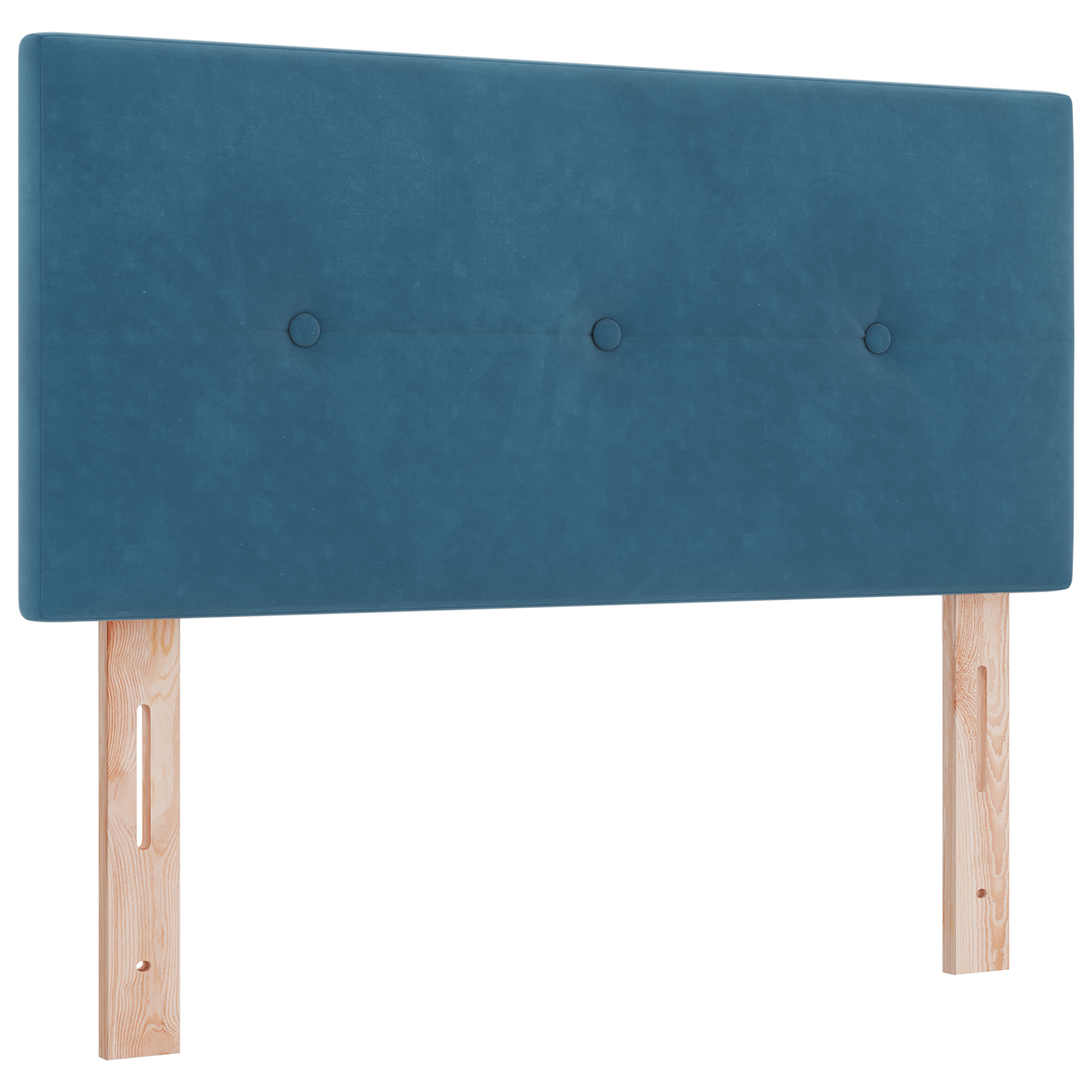 Pat Box Spring vidaXL cu Saltea Albastru Închis 90x190 cm Catifea Pat Box Spring vidaXL cu Saltea Albastru Închis 90x190 cm Catifea