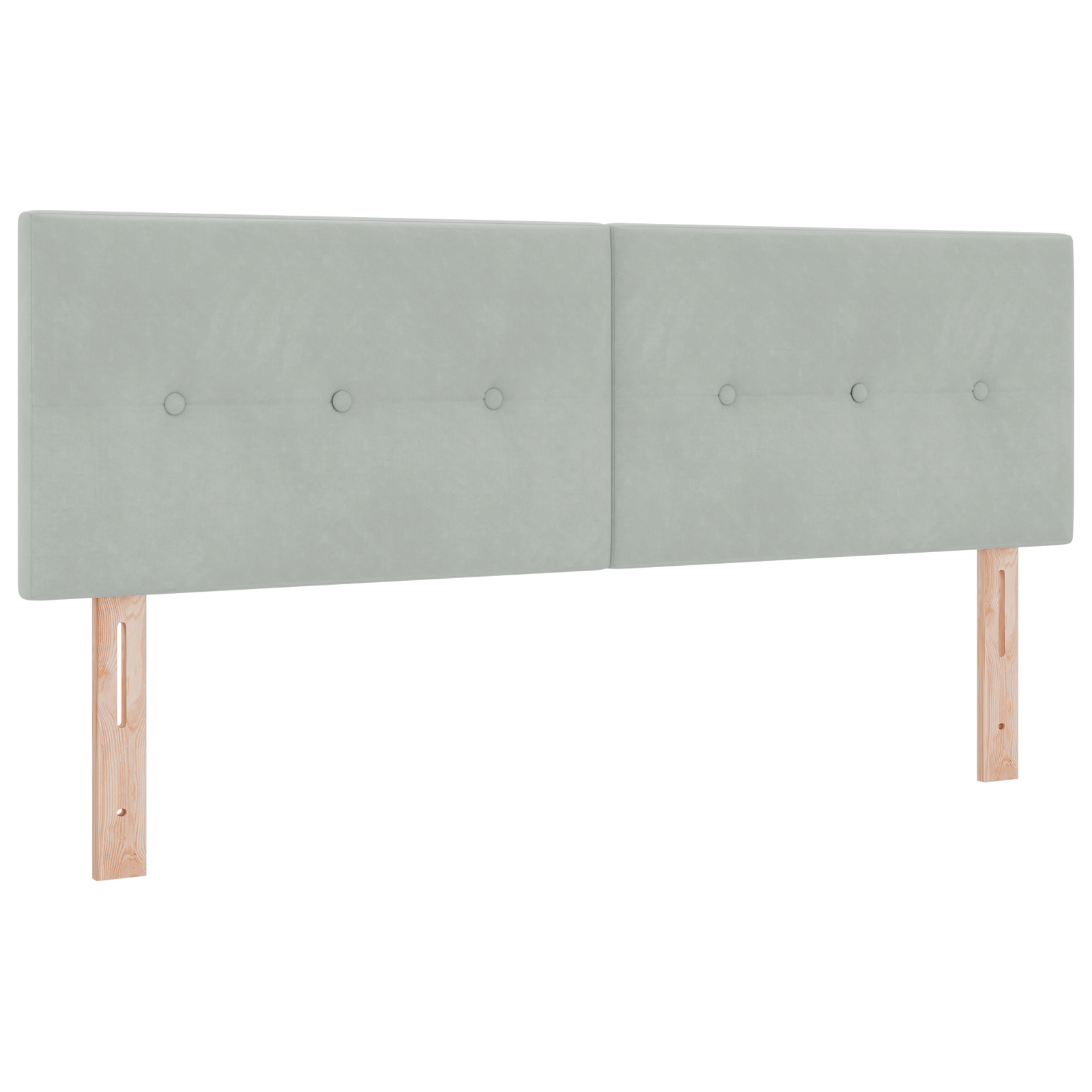 Pat cu saltea vidaXL, gri deschis, 140x200 cm, catifea Pat cu saltea vidaXL, gri deschis, 140x200 cm, catifea