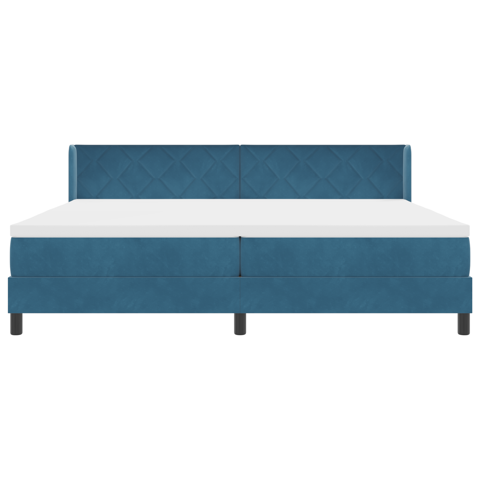 vidaXL Pat cu Saltea cu Arcuri Negru 100x200 cm Catifea cu saltea vidaXL Pat cu Saltea cu Arcuri Negru 100x200 cm Catifea cu saltea