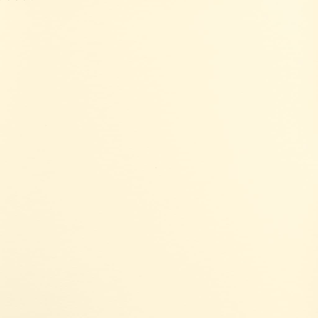 vidaXL Scaun de bar pivotant, crem, material textil vidaXL Scaun de bar pivotant, crem, material textil