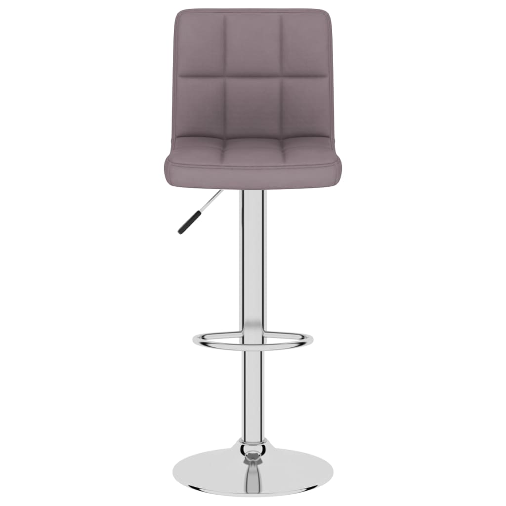 vidaXL Scaun de bar, gri taupe, material textil vidaXL Scaun de bar, gri taupe, material textil