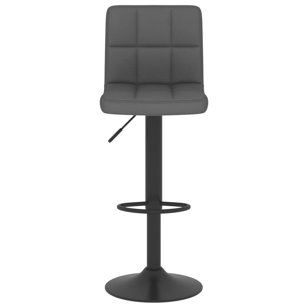 vidaXL Scaun de bar, gri închis, material textil vidaXL Scaun de bar, gri închis, material textil